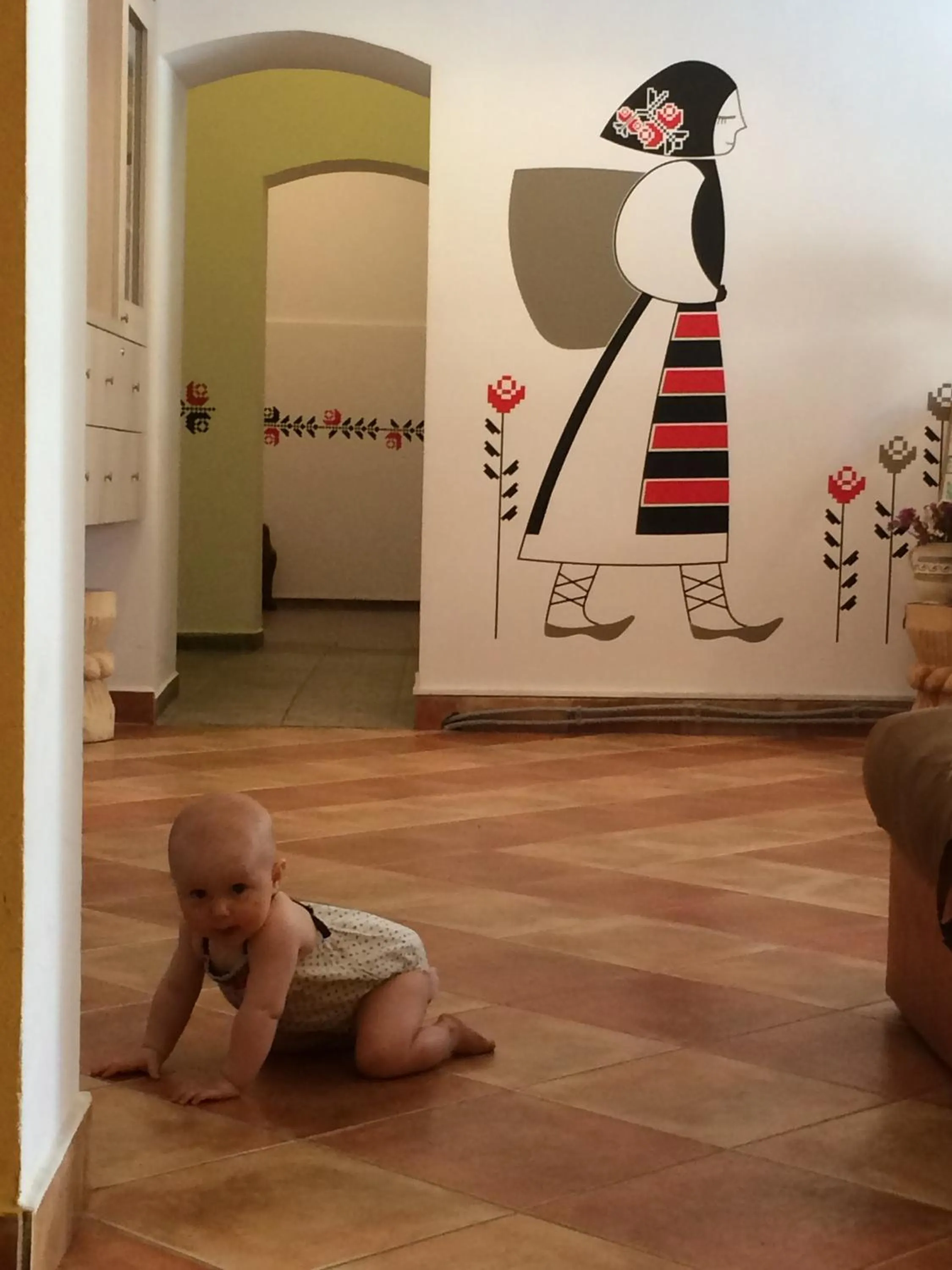 Property building in Retro Hostel