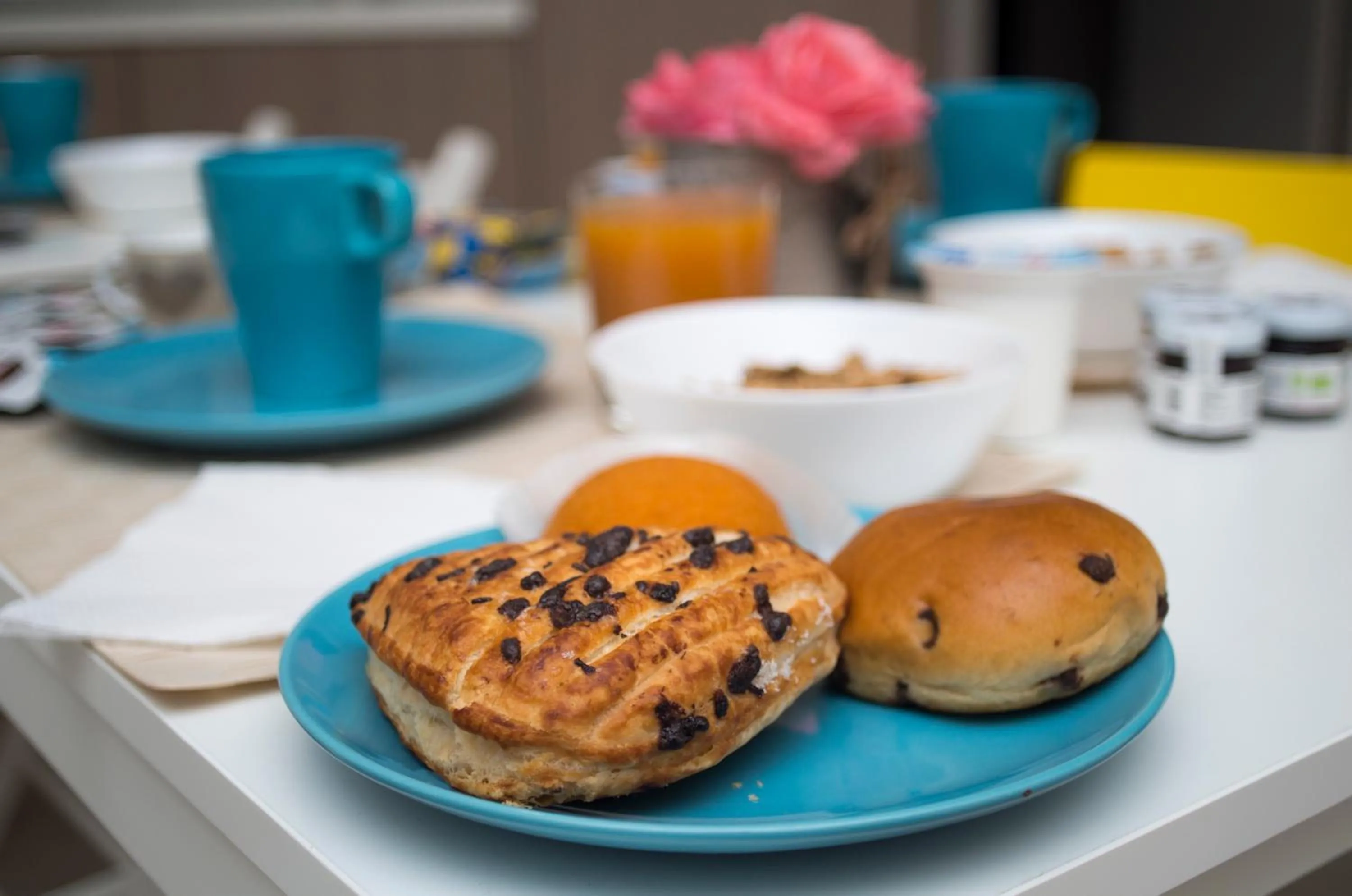 Dining area in B&B Villa Gaudium