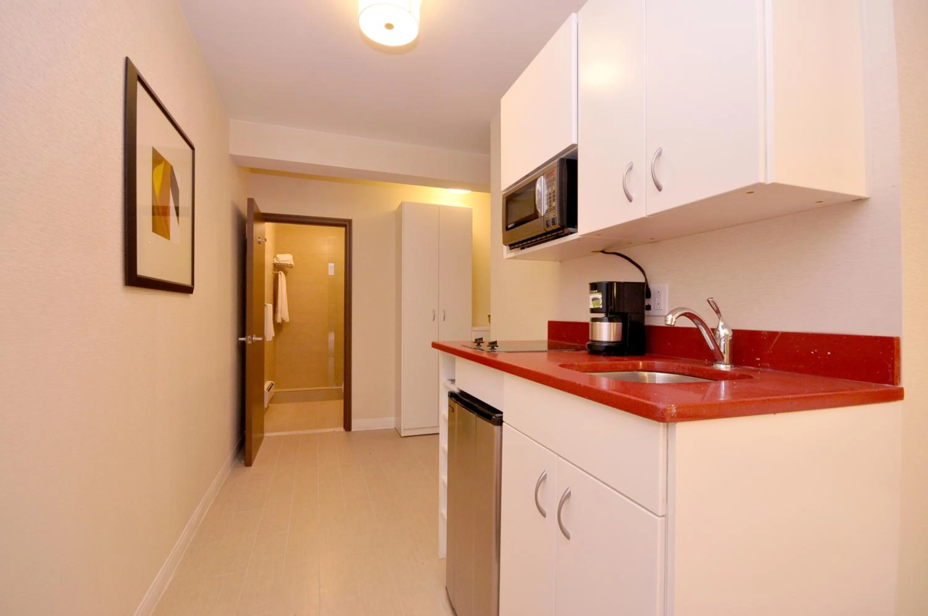 Kitchen or kitchenette in Hotel Five44