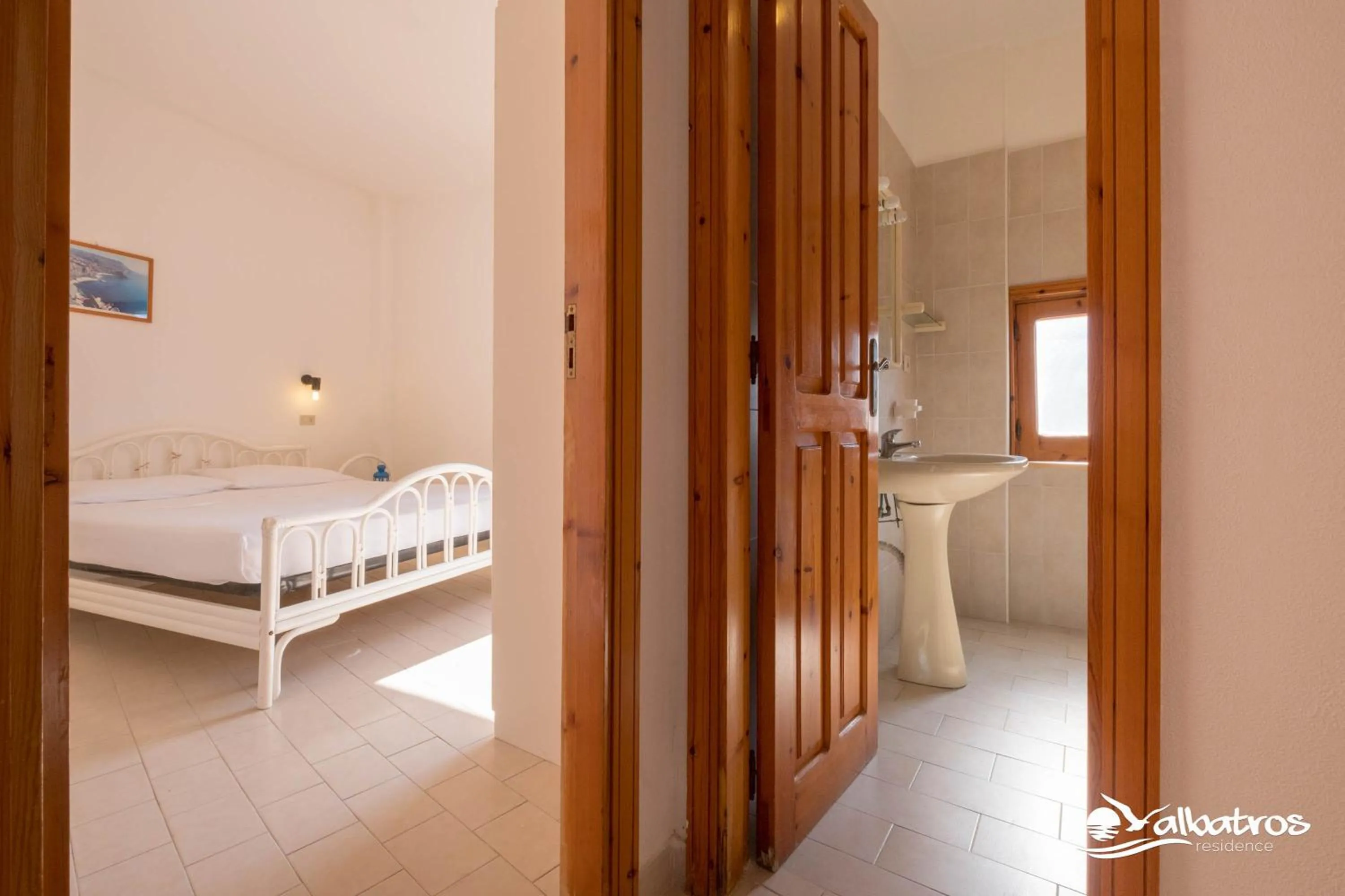 Bedroom, Bed in Residence Albatros