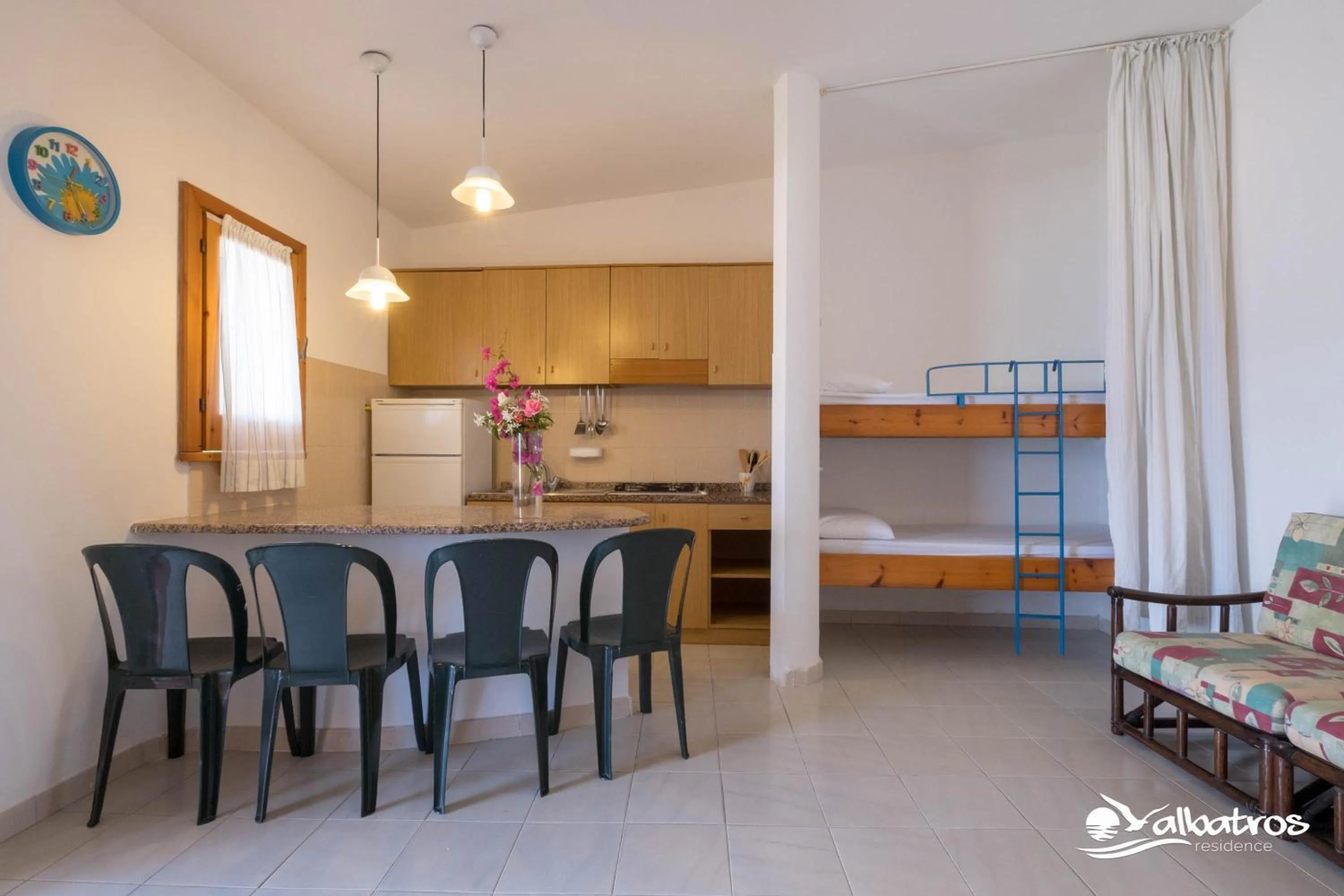 Kitchen or kitchenette in Residence Albatros