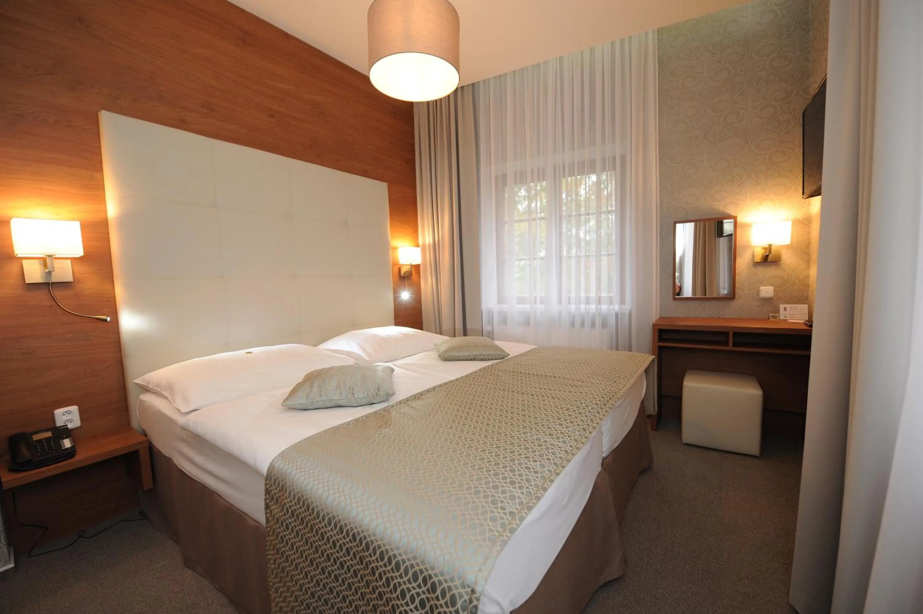 Bed in Hotel Prince de Ligne