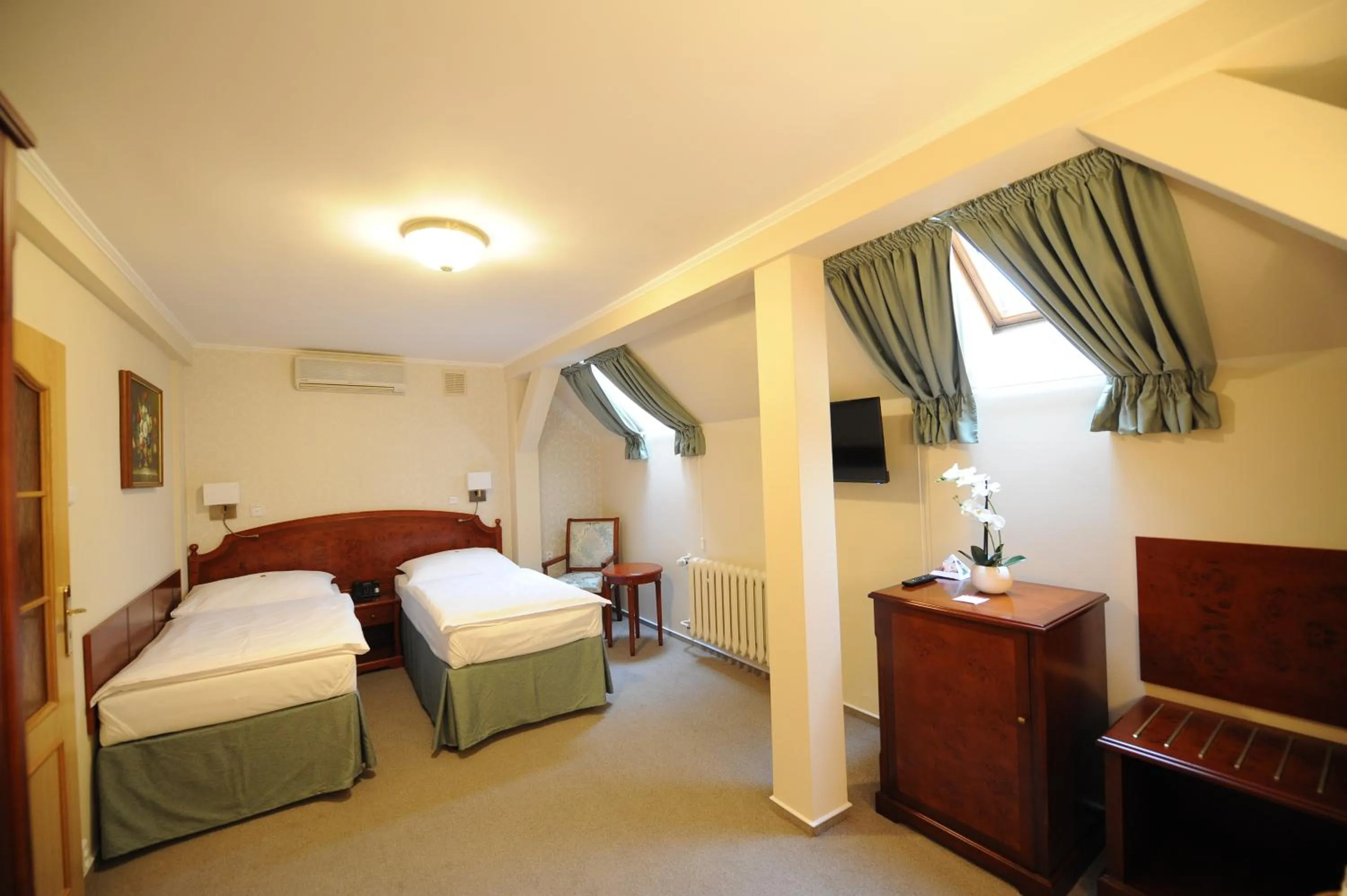 Bed in Hotel Prince de Ligne