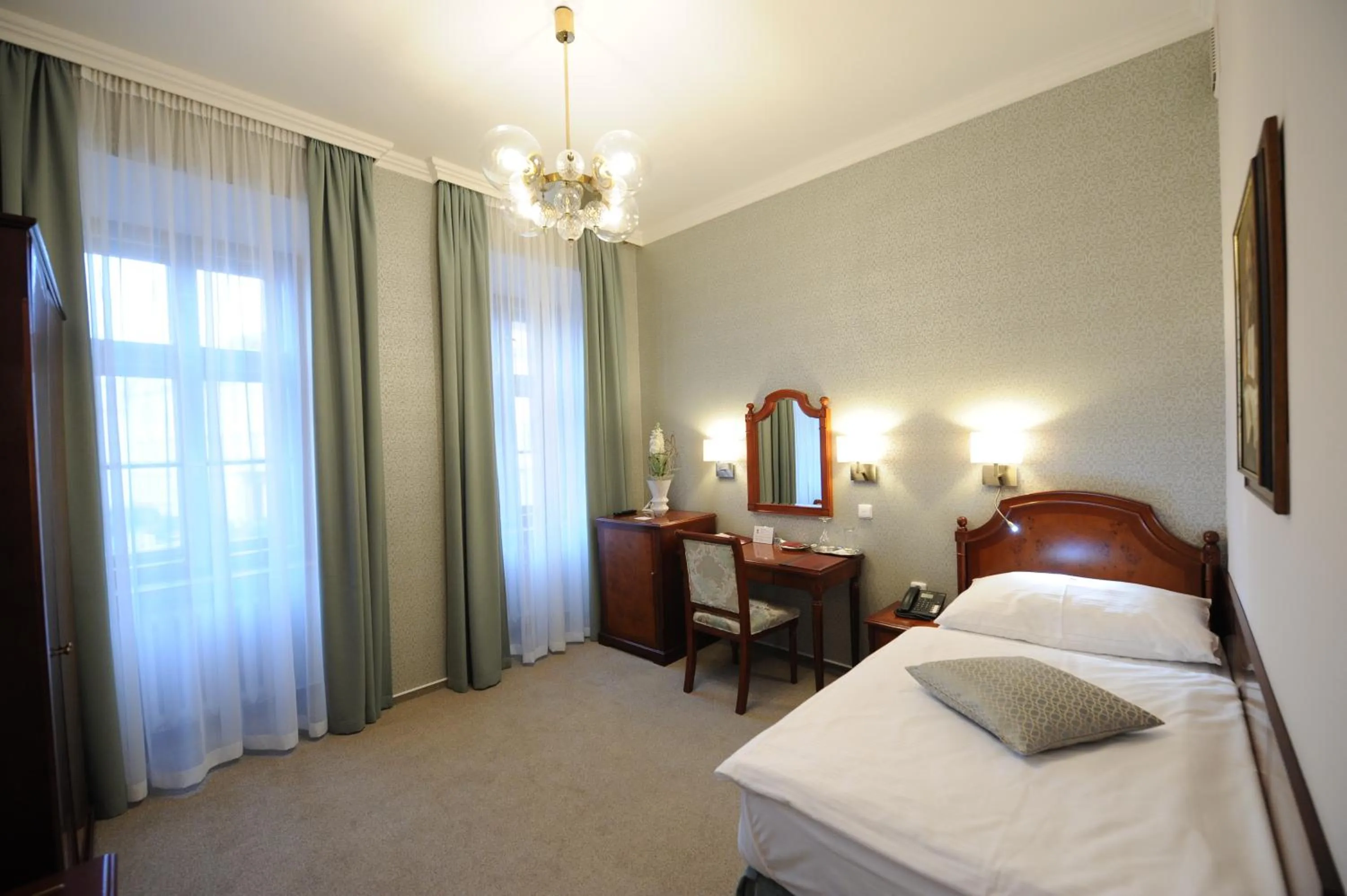 Bed in Hotel Prince de Ligne