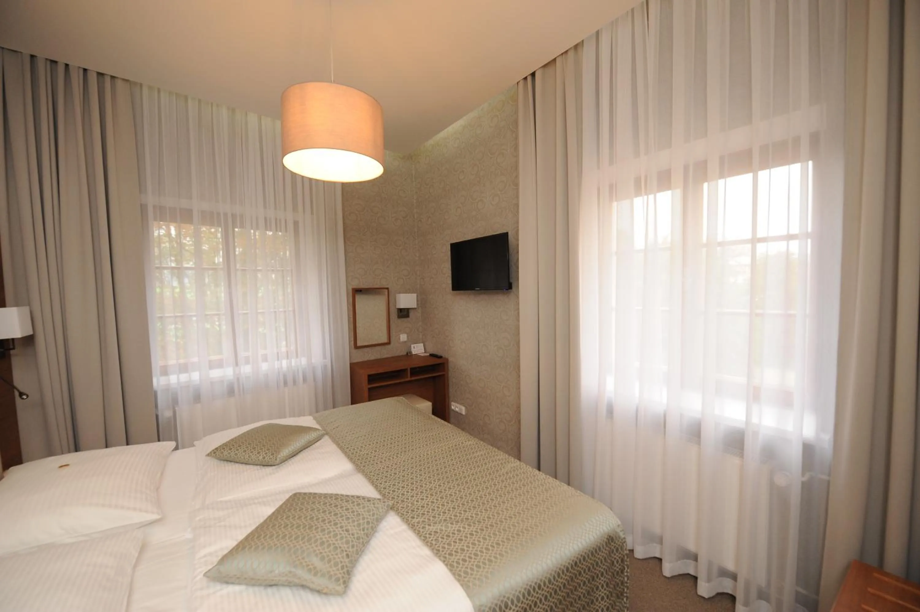 Bed in Hotel Prince de Ligne