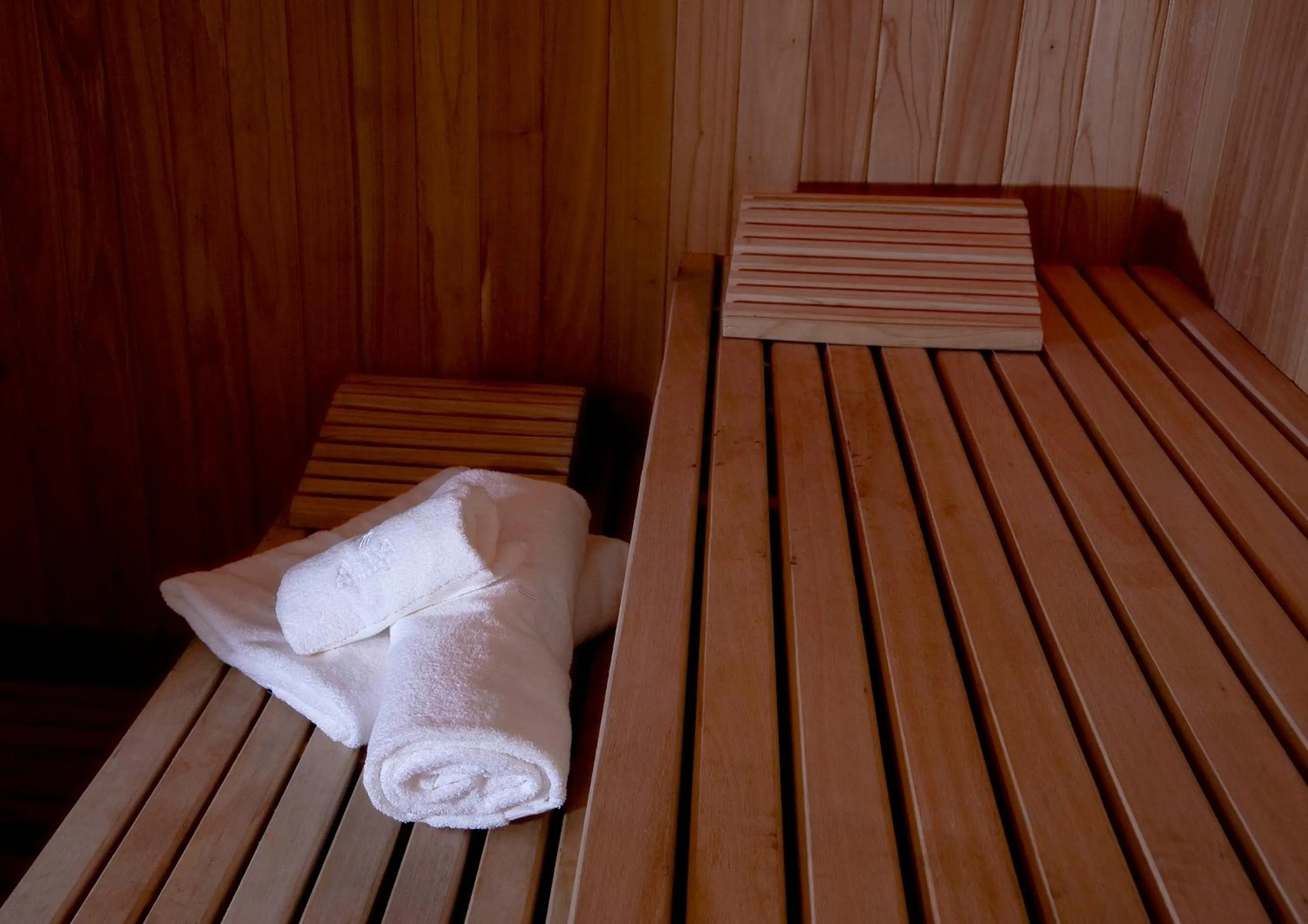 Sauna in Awwa Suites & Spa