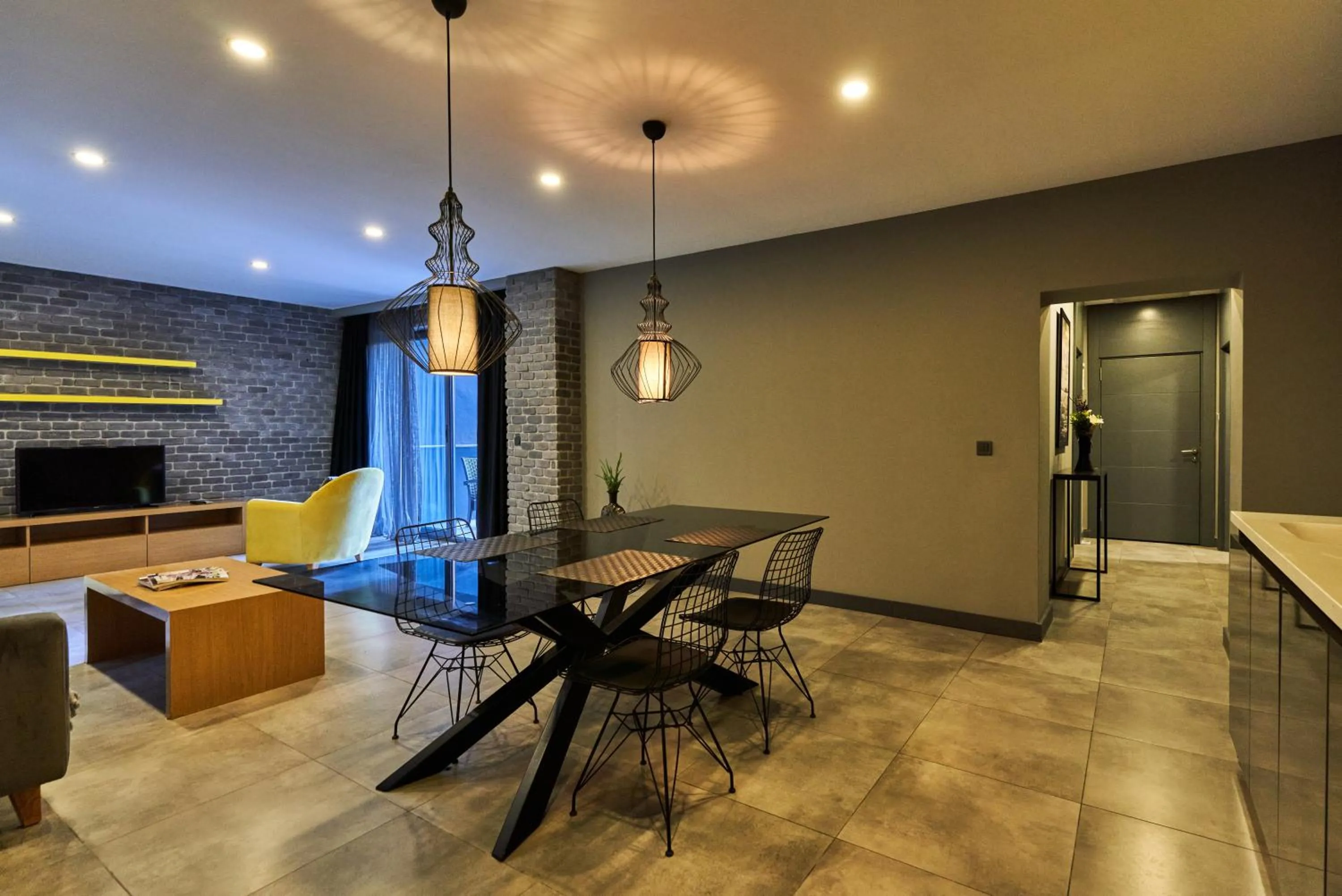 Living room in Loft 1502