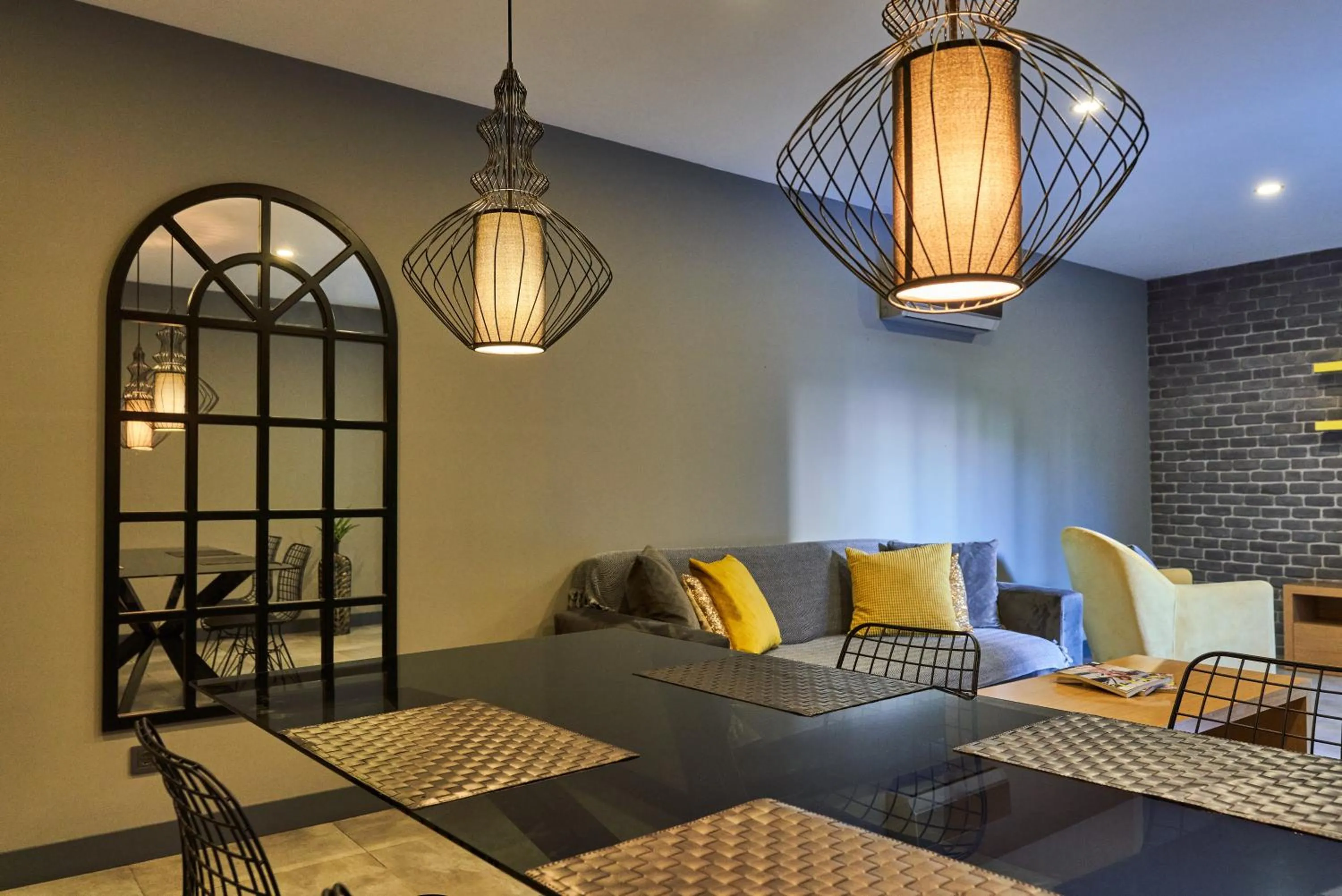 Living room in Loft 1502