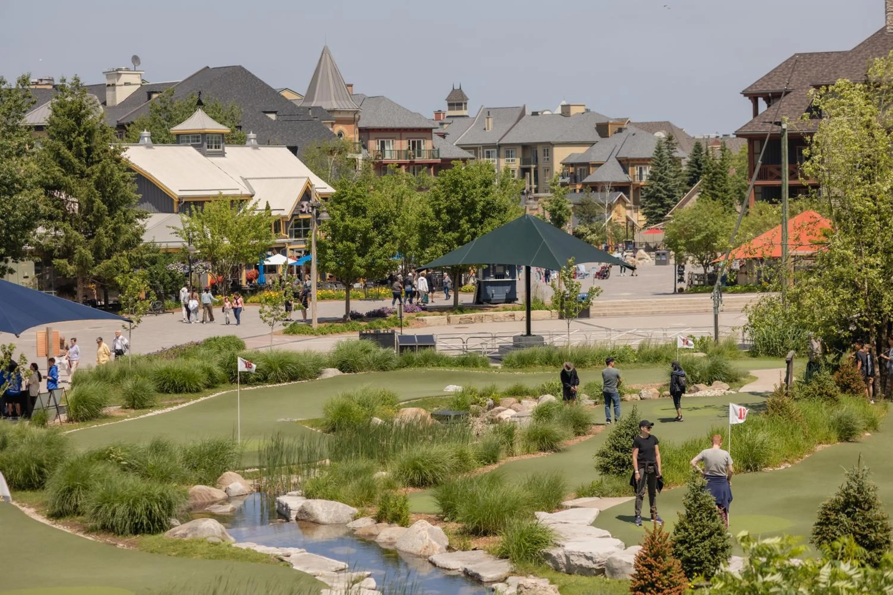 Minigolf in The Westin Trillium House, Blue Mountain