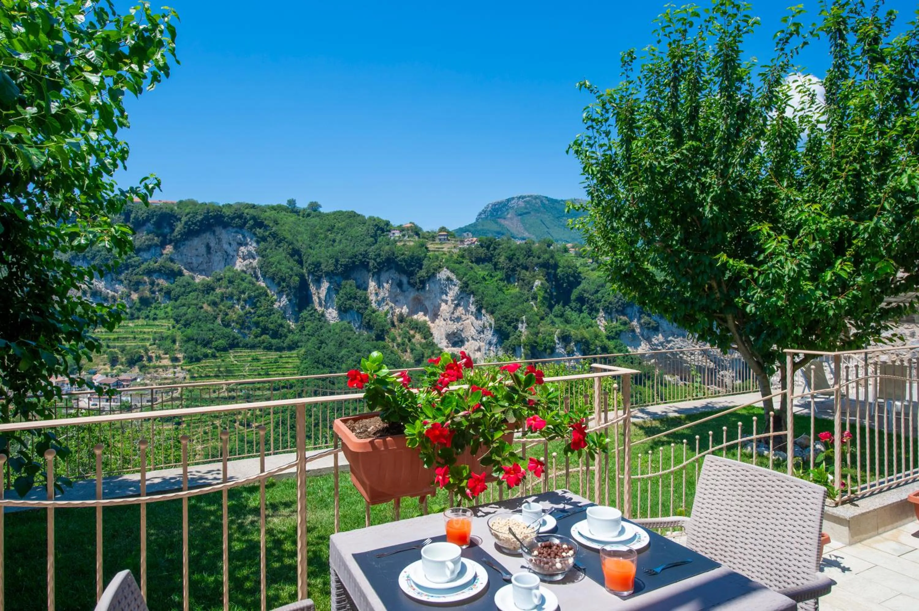 Natural landscape in B&B Casanova