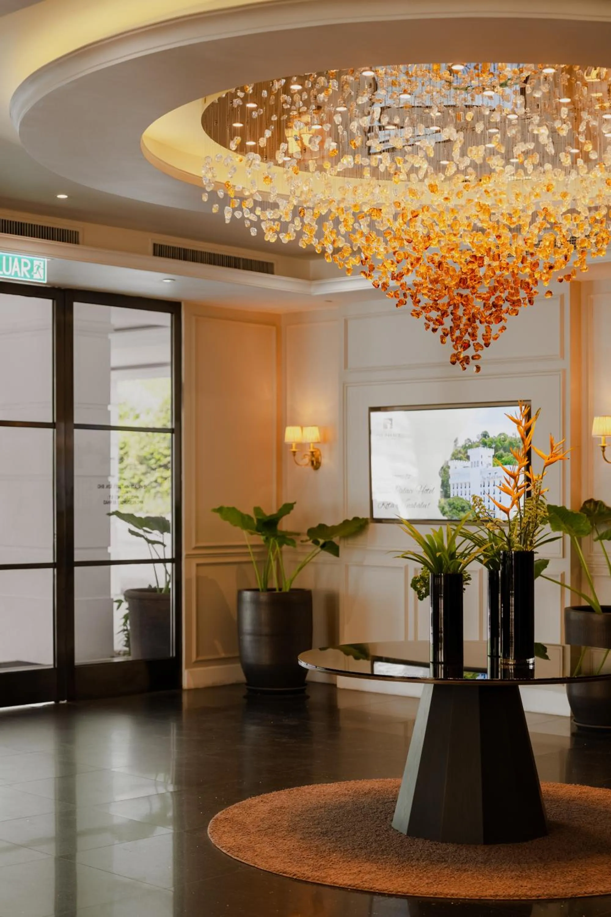 Lobby or reception in The Palace Hotel Kota Kinabalu
