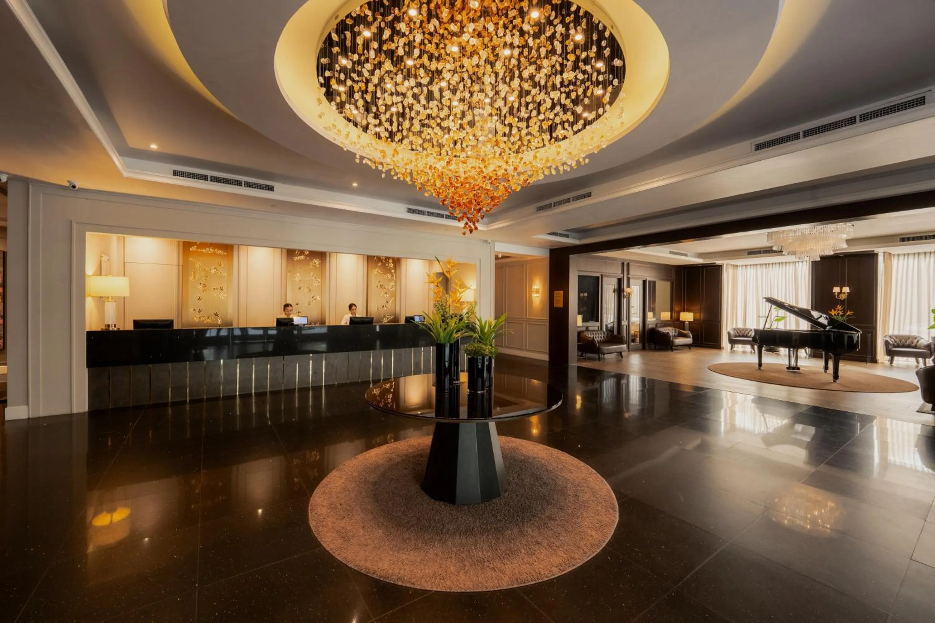 Lobby or reception in The Palace Hotel Kota Kinabalu