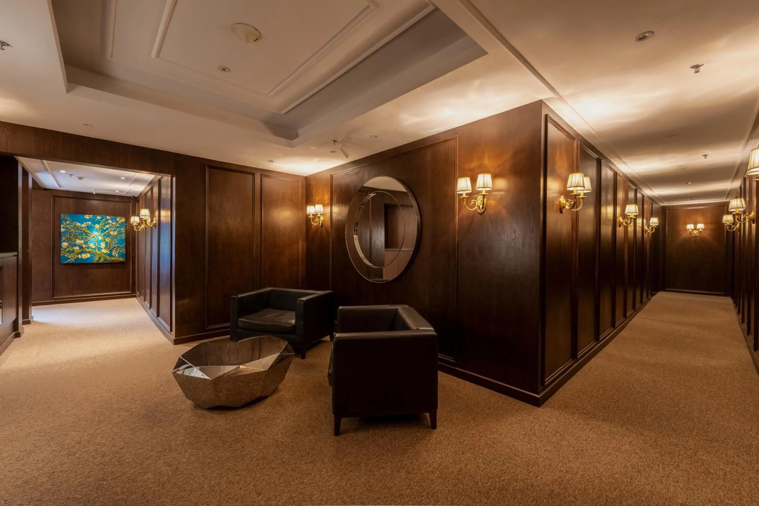 Seating area in The Palace Hotel Kota Kinabalu