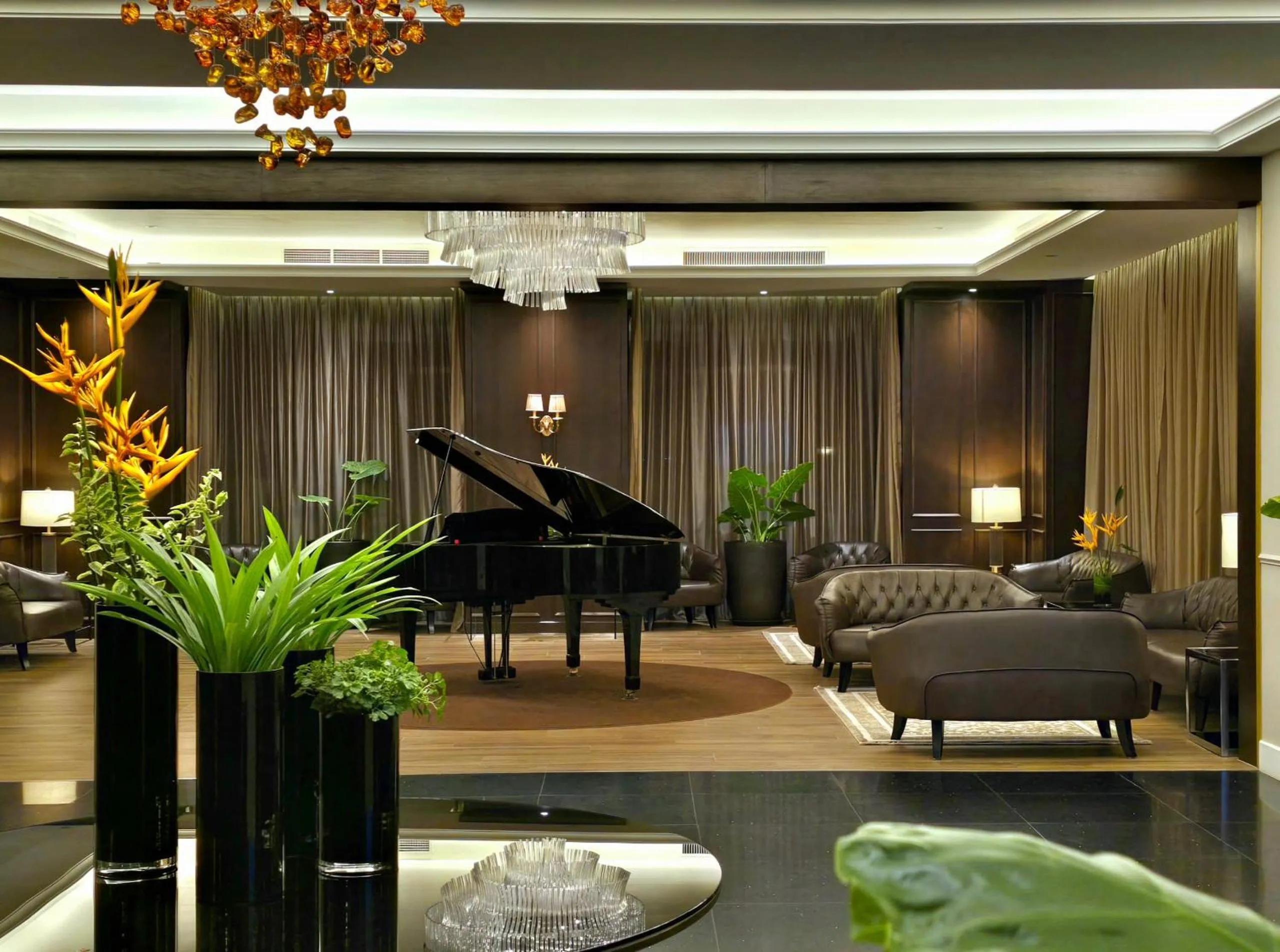 Lobby or reception in The Palace Hotel Kota Kinabalu