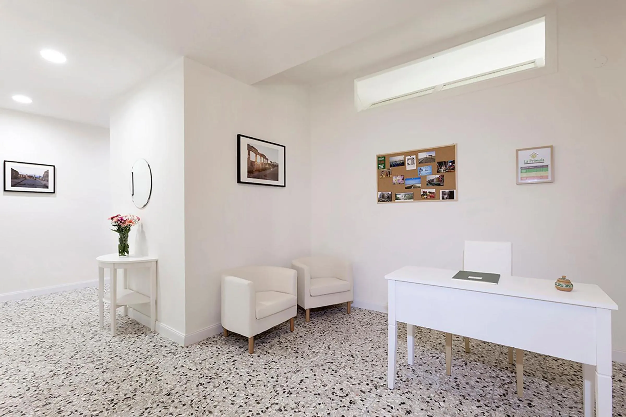 Lobby or reception in B&B La Primula