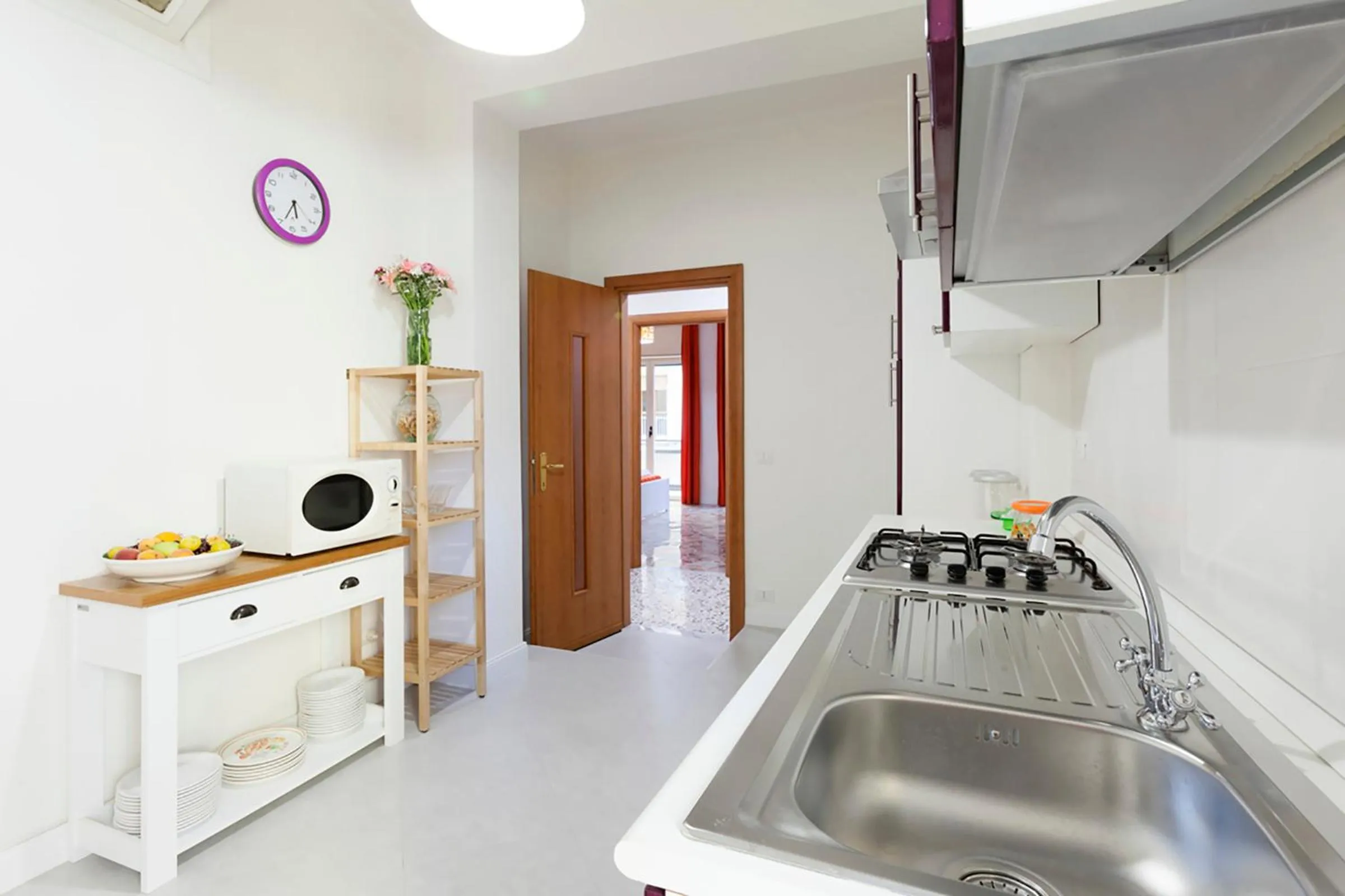 Kitchen or kitchenette in B&B La Primula
