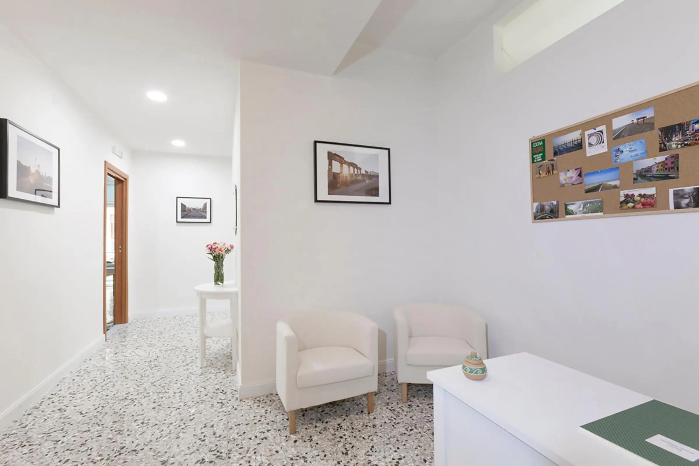 Lobby or reception in B&B La Primula