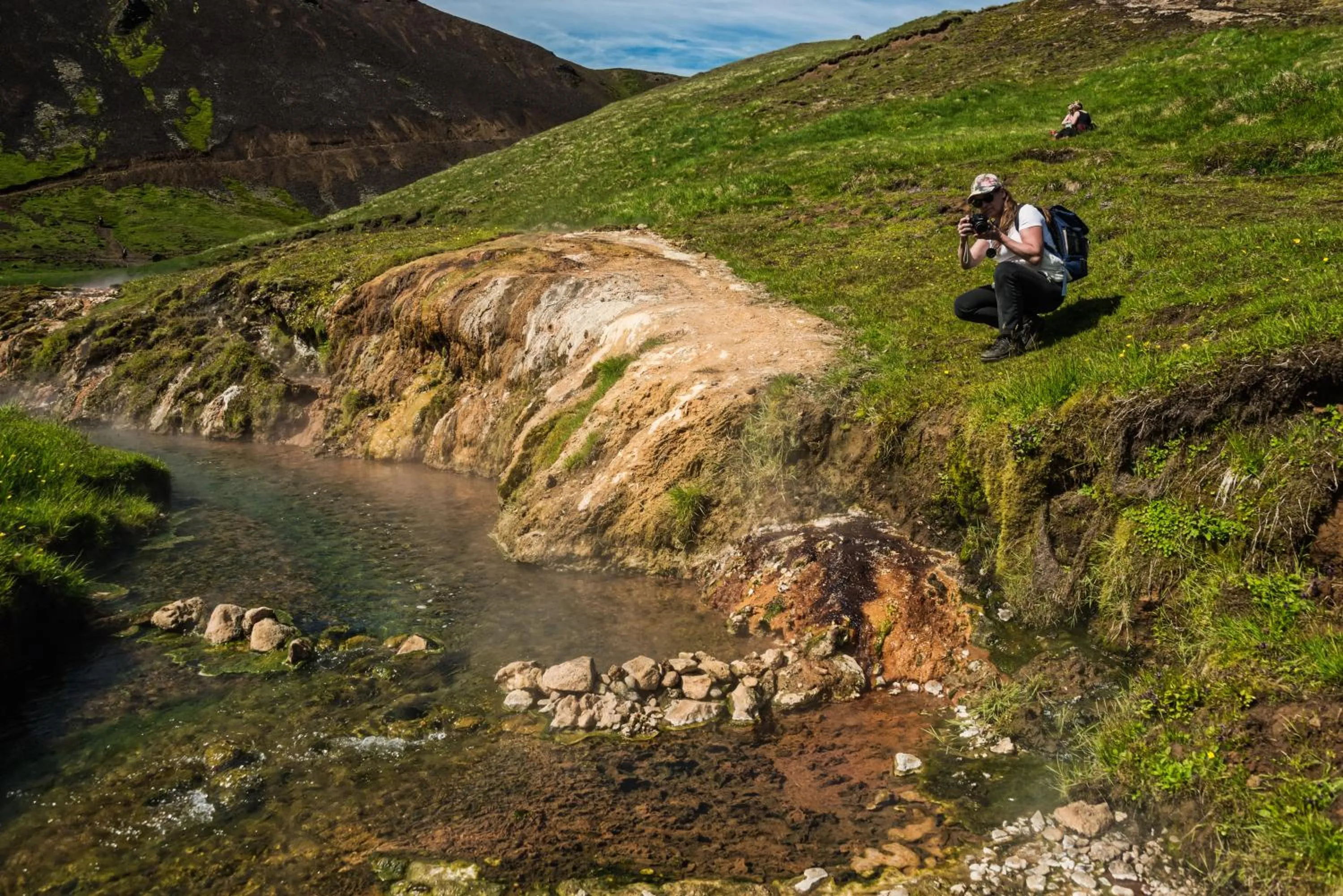 Staff in Reykjadalur Guesthouse