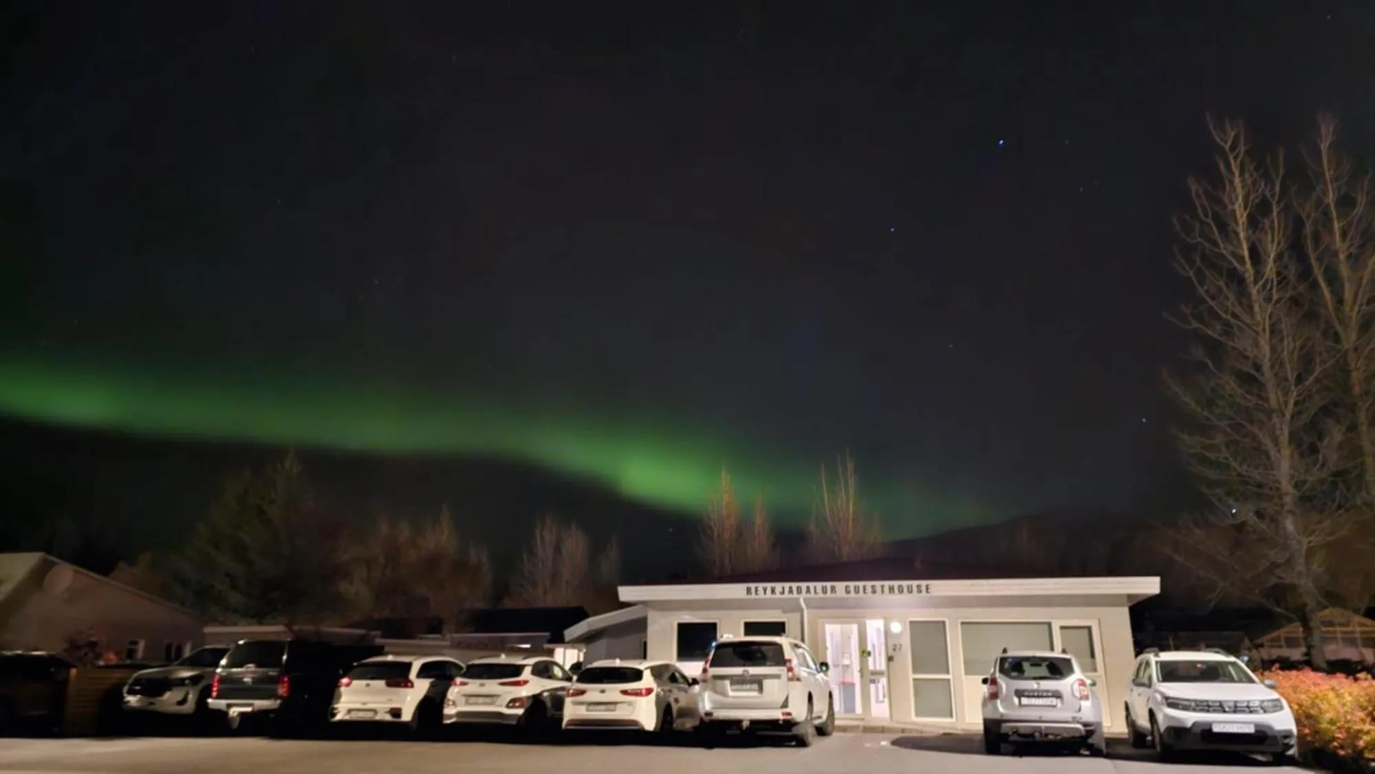 Property building in Reykjadalur Guesthouse