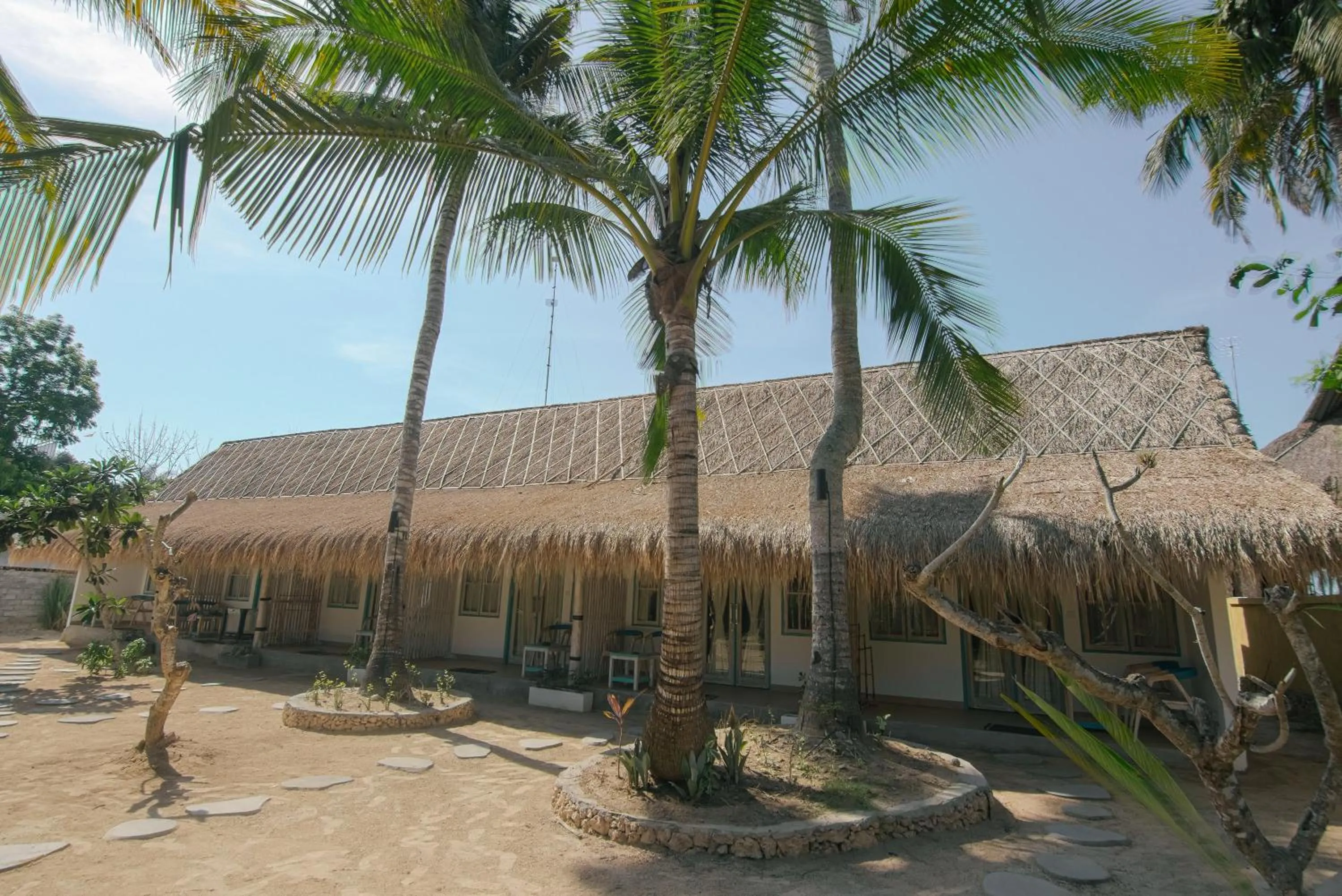 Garden in Le Nusa Beach Club