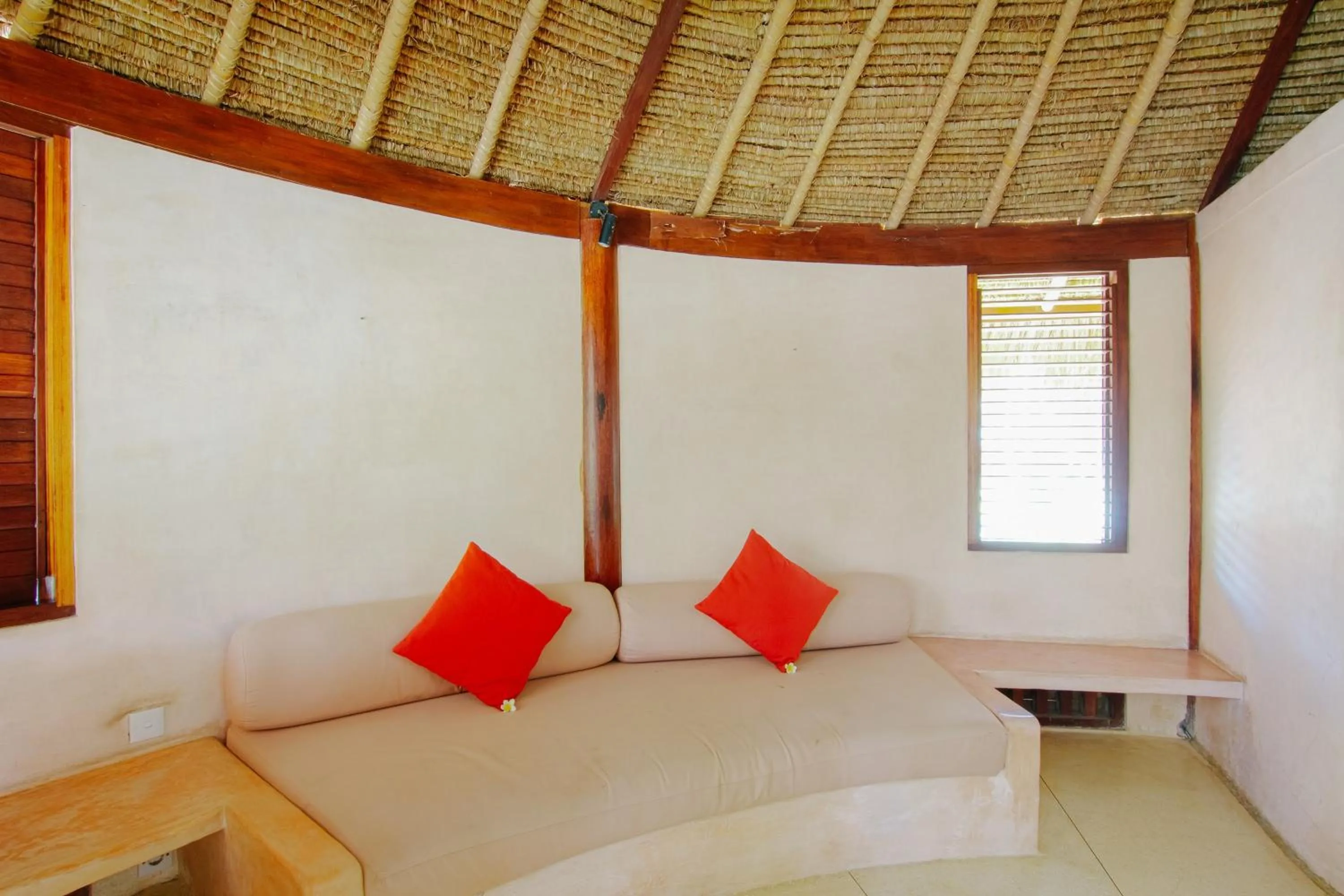 Bed in Le Nusa Beach Club