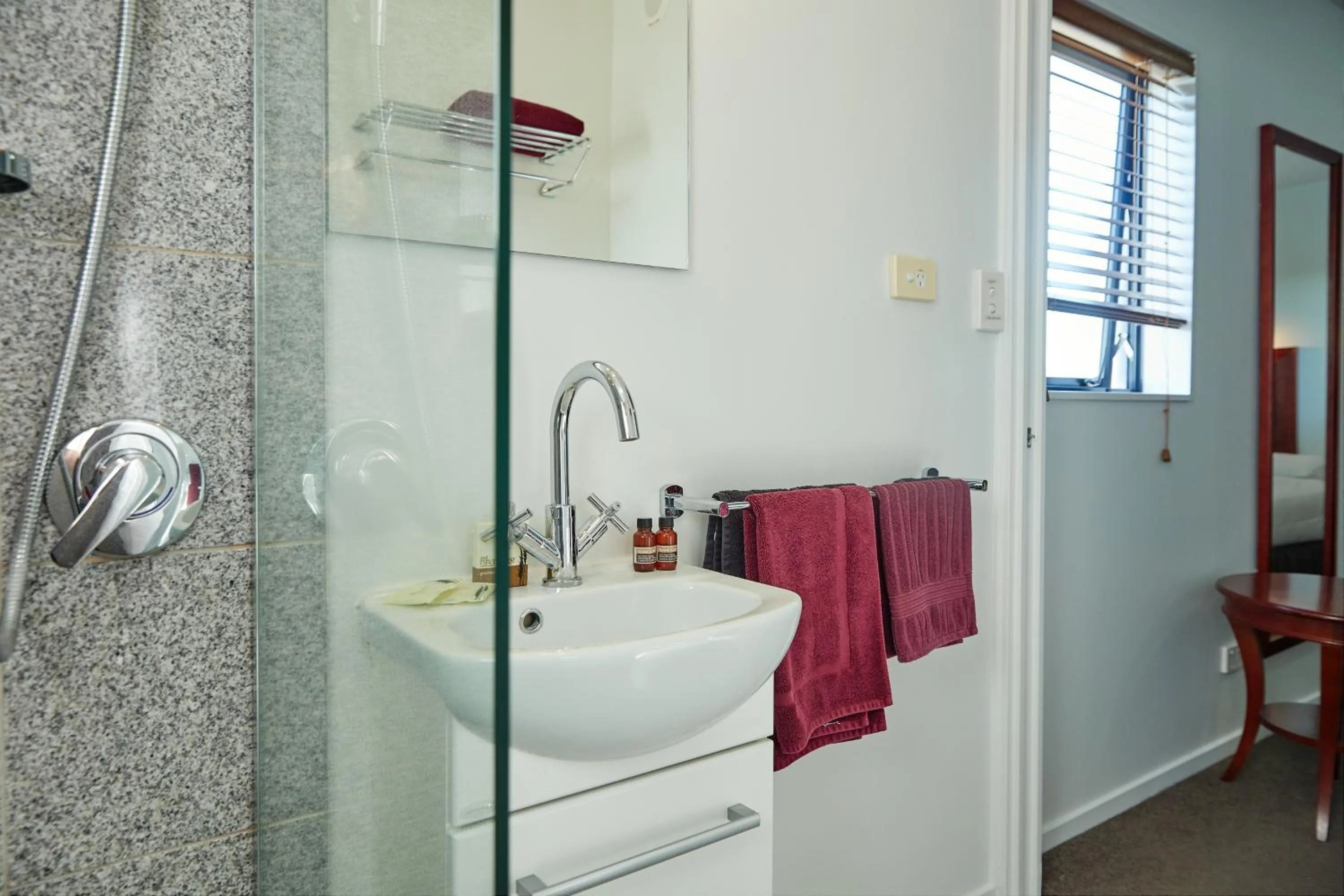 Bathroom in Kaikoura Quality Suites