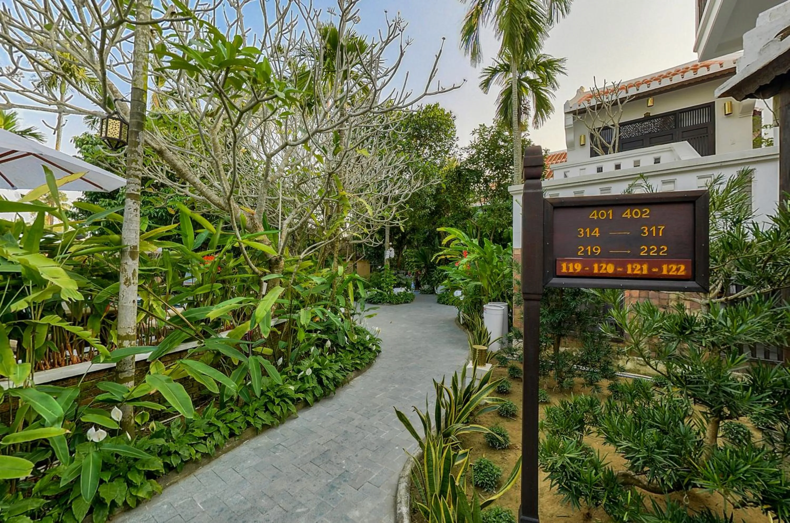 Garden in Hoi An Ancient House Resort & Spa
