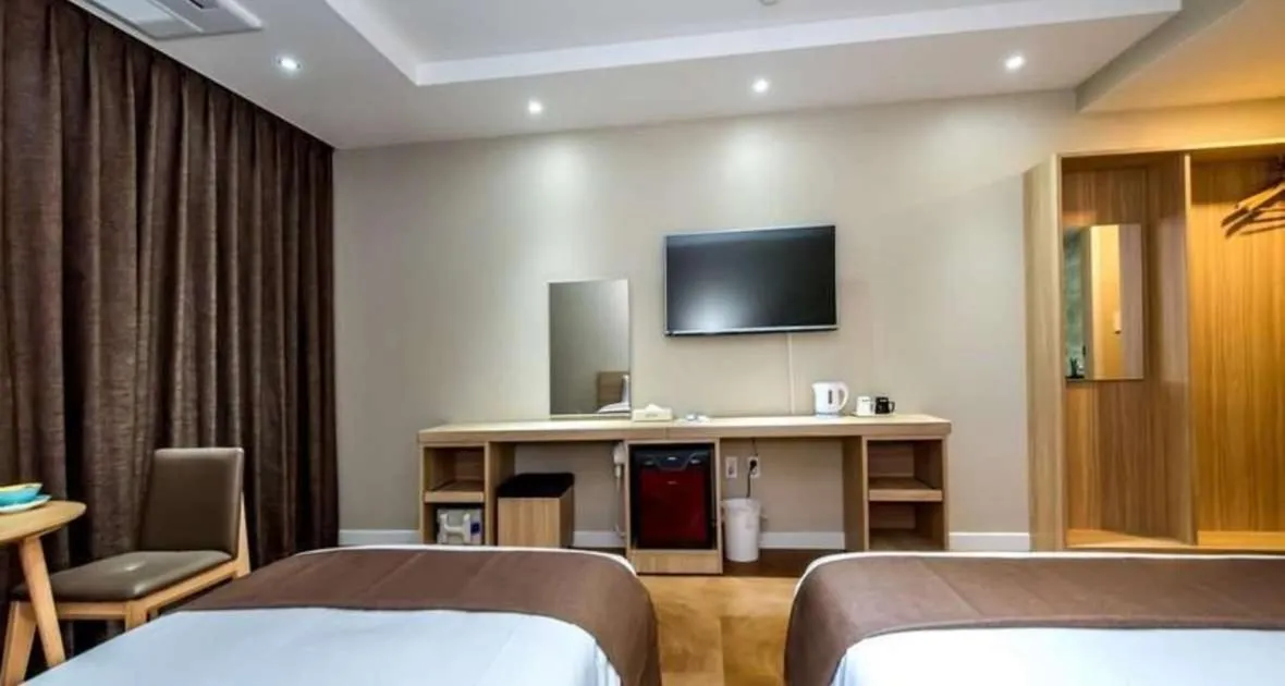 Bed in Jeju In Hotel