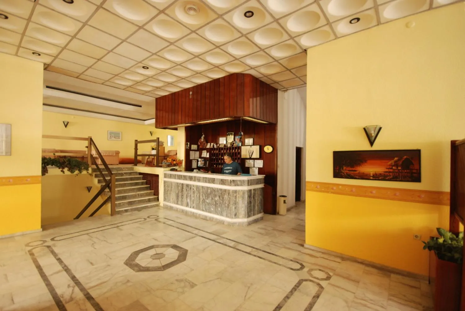 Lobby or reception in Dias Hotel