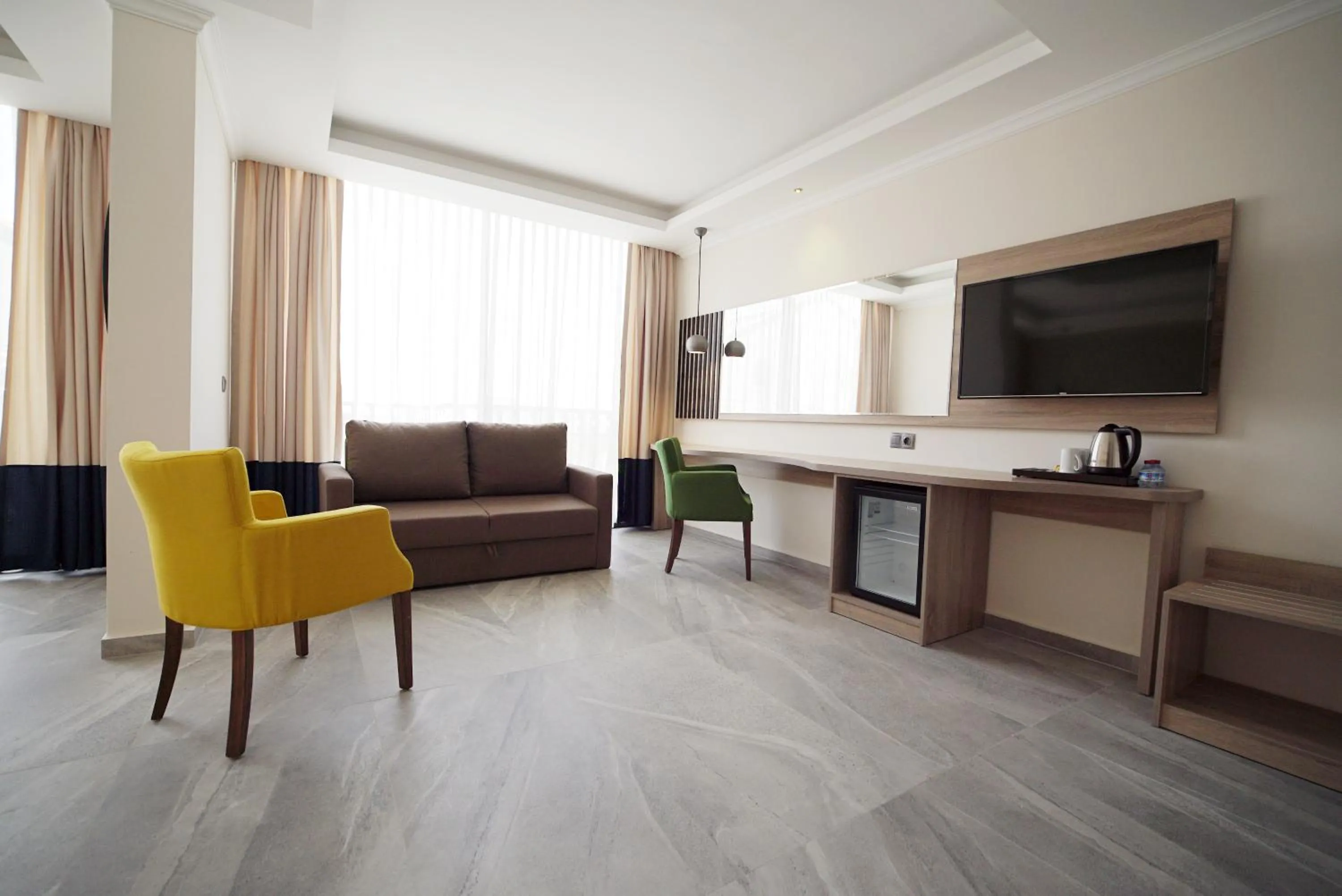 Seating area in Seyir Village Hotel