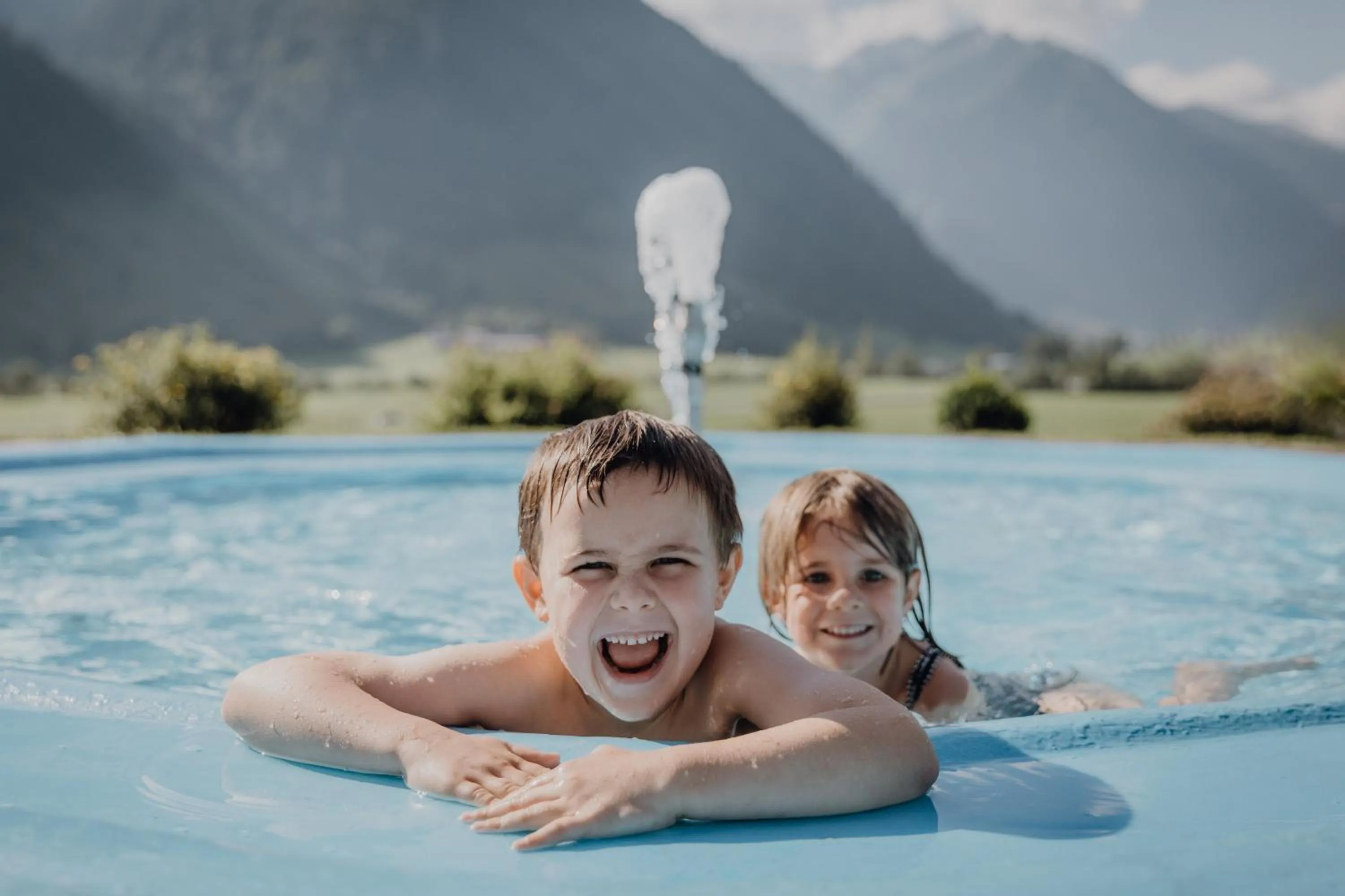 Swimming pool in Feriendorf Ponyhof