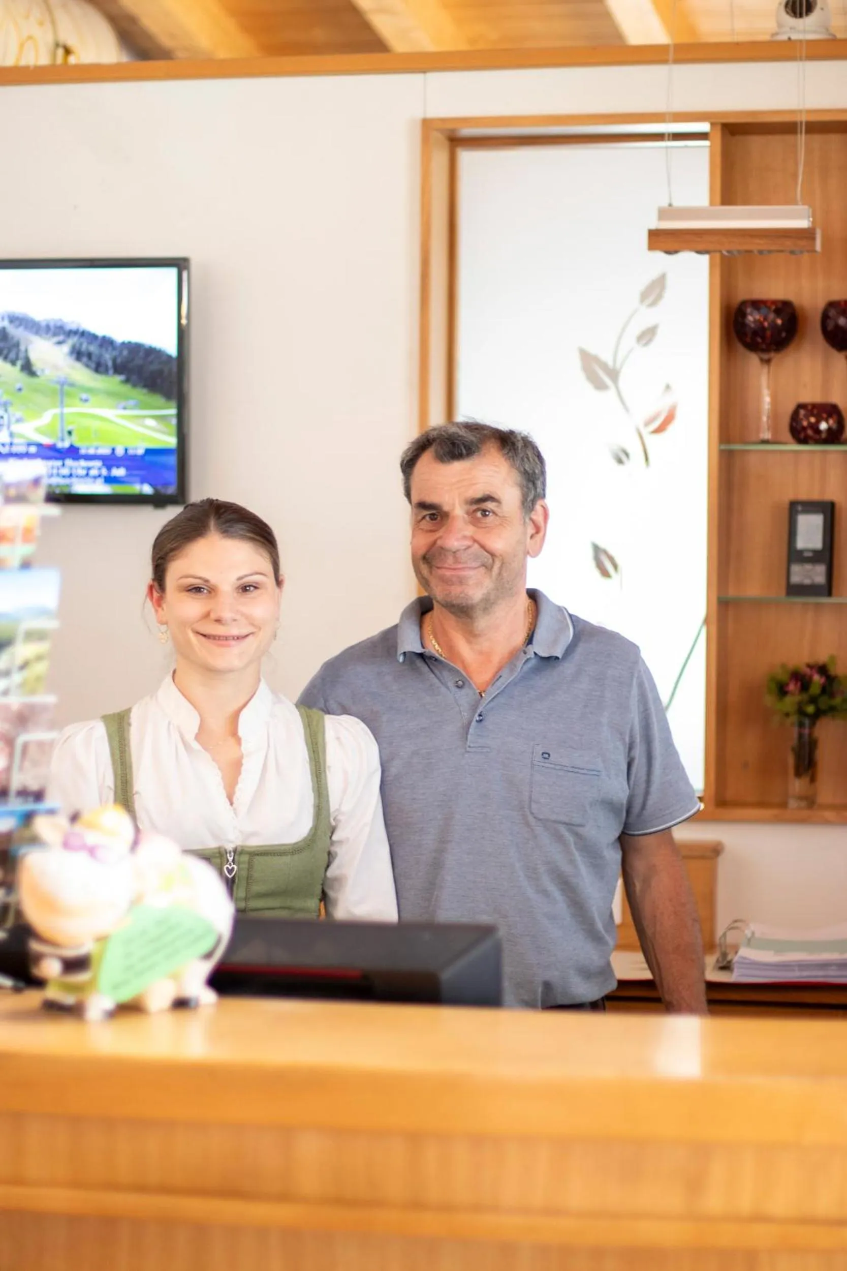 Lobby or reception in Aktivhotel Waldhof