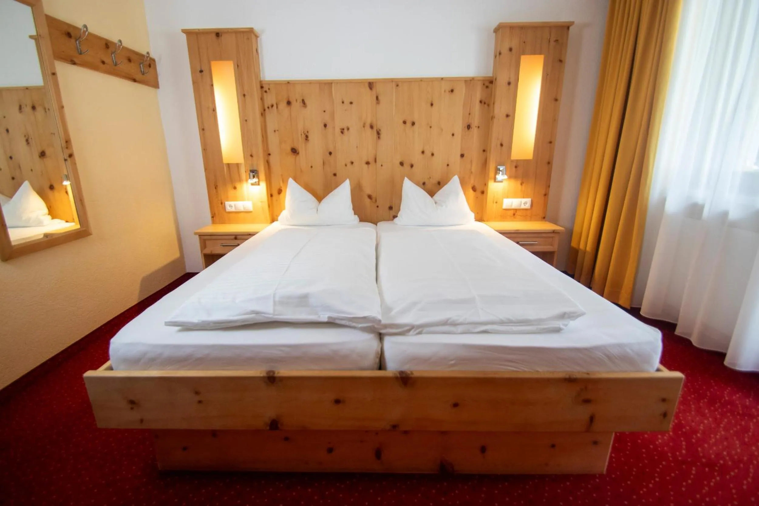 Bedroom, Bed in Aktivhotel Waldhof