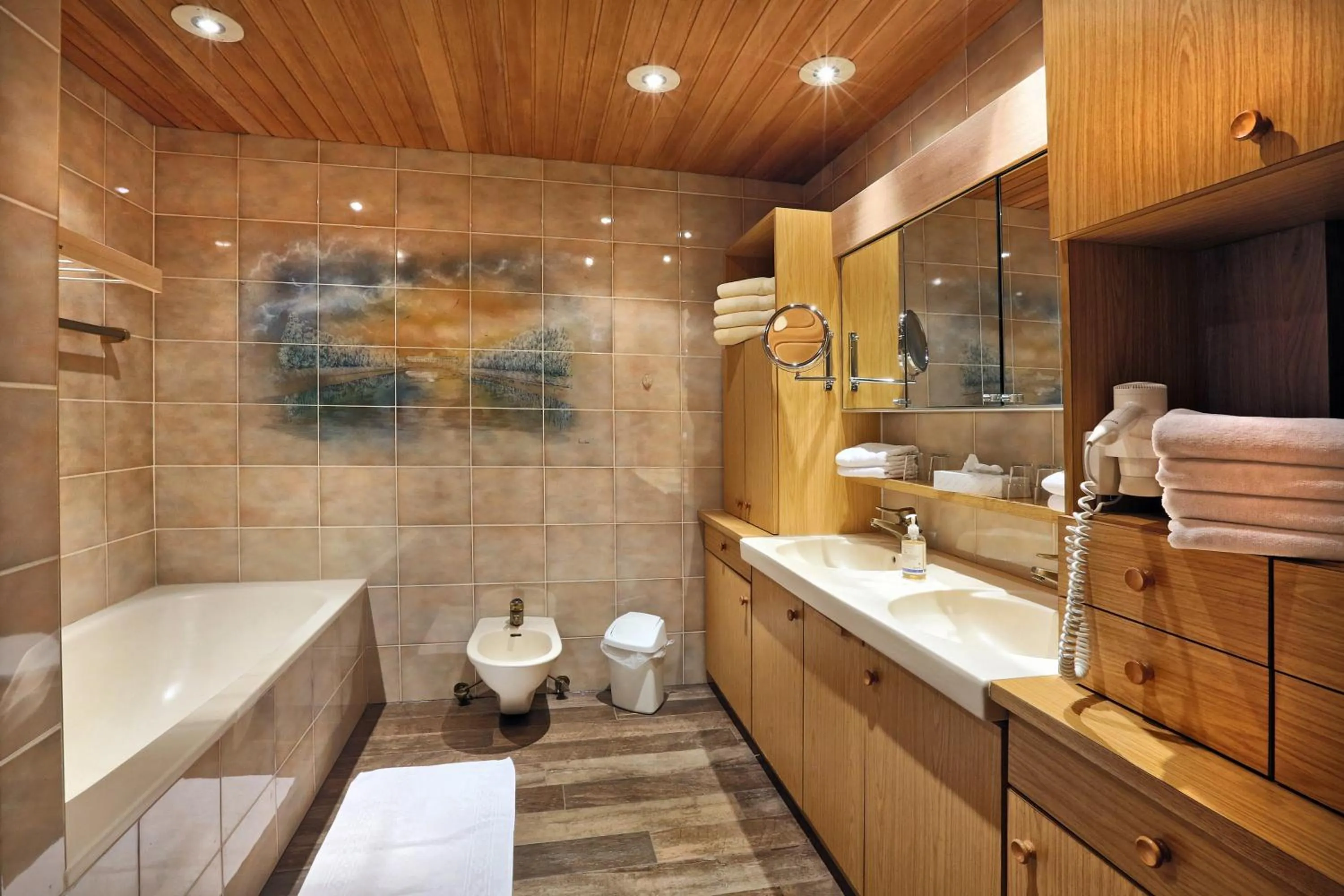 Bathroom in Aktivhotel Waldhof