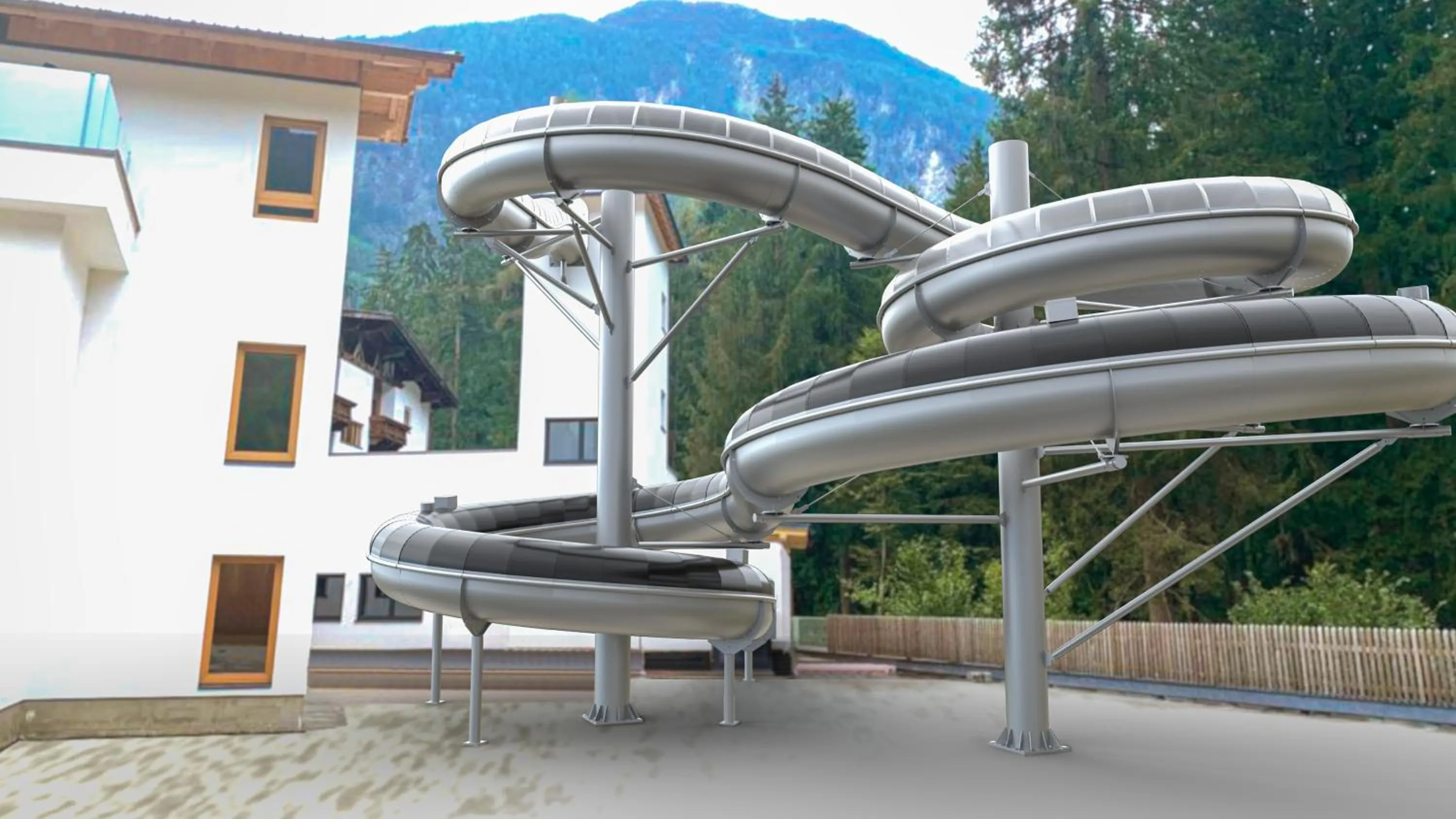 Swimming pool in Aktivhotel Waldhof