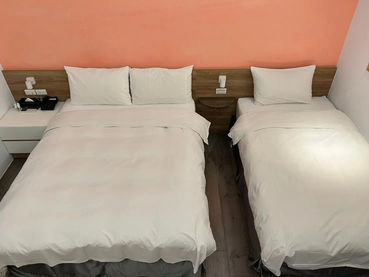 Bed in Greenight Hotel