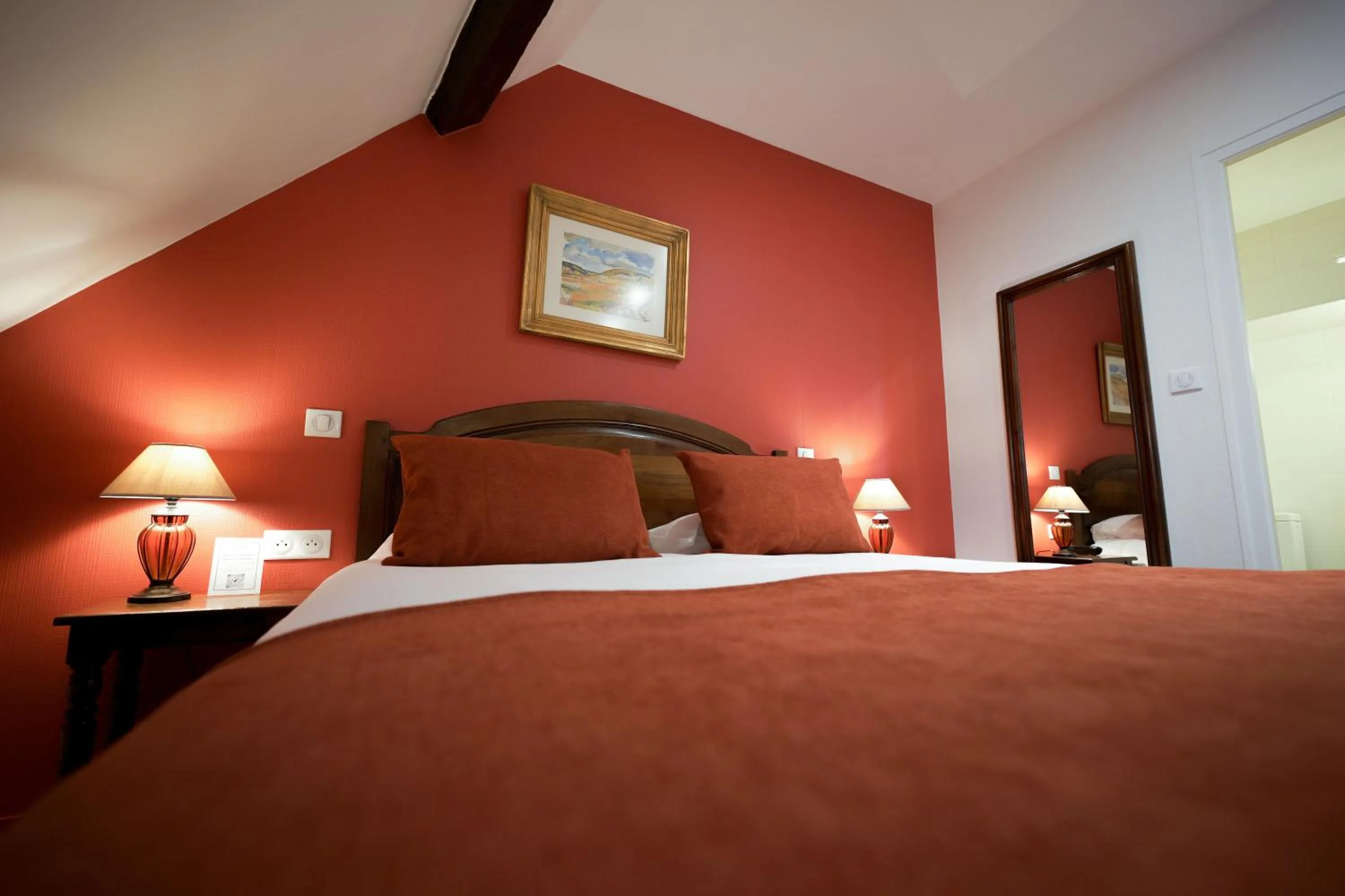 Bed in Hôtel Wilson - Teritoria