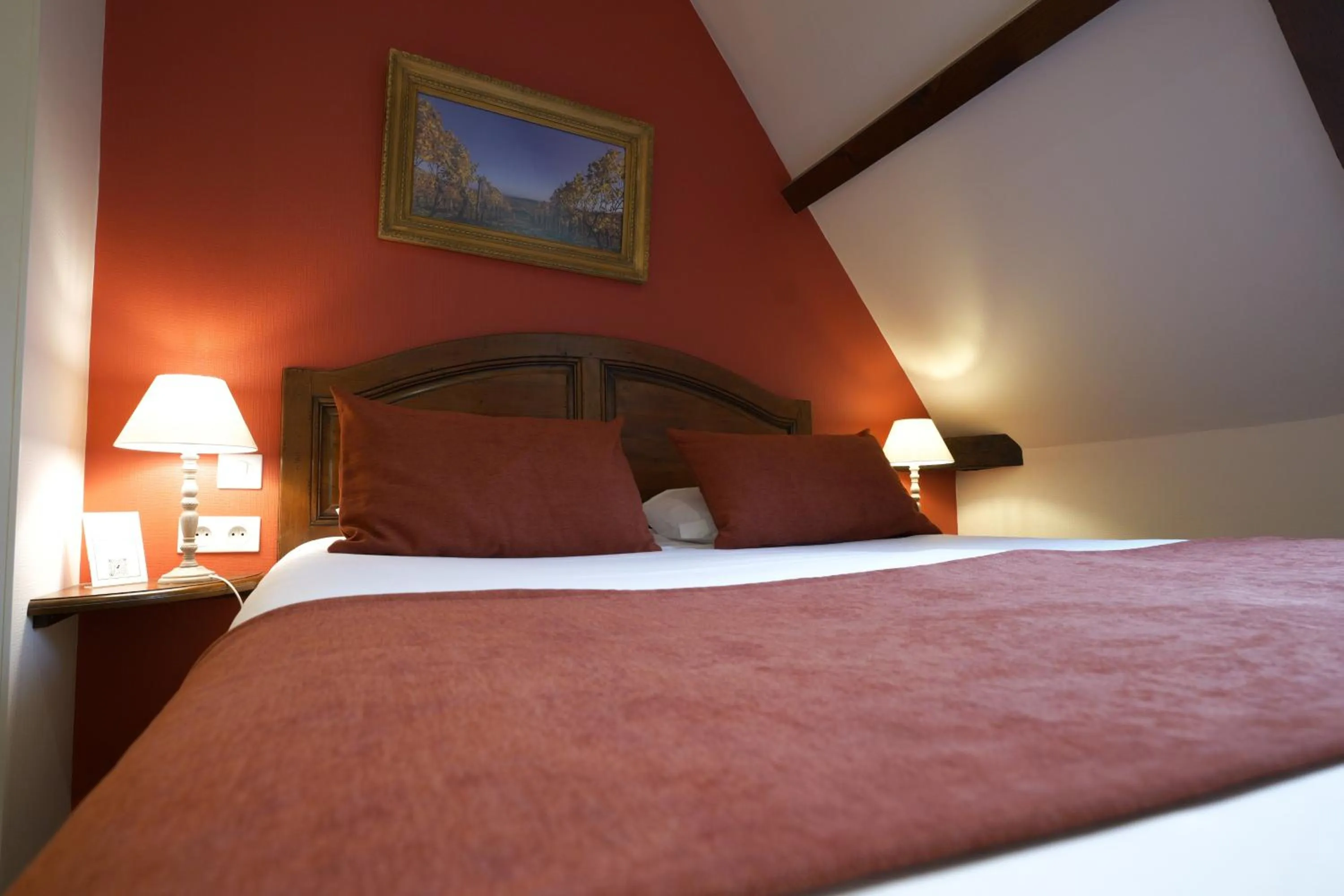 Bed in Hôtel Wilson - Teritoria