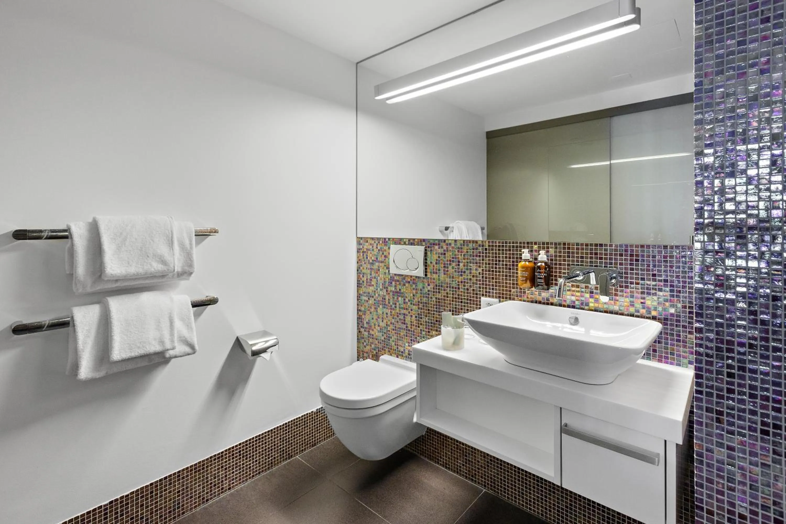 Bathroom in Hotel D - Basel - Fully Renovated 2025