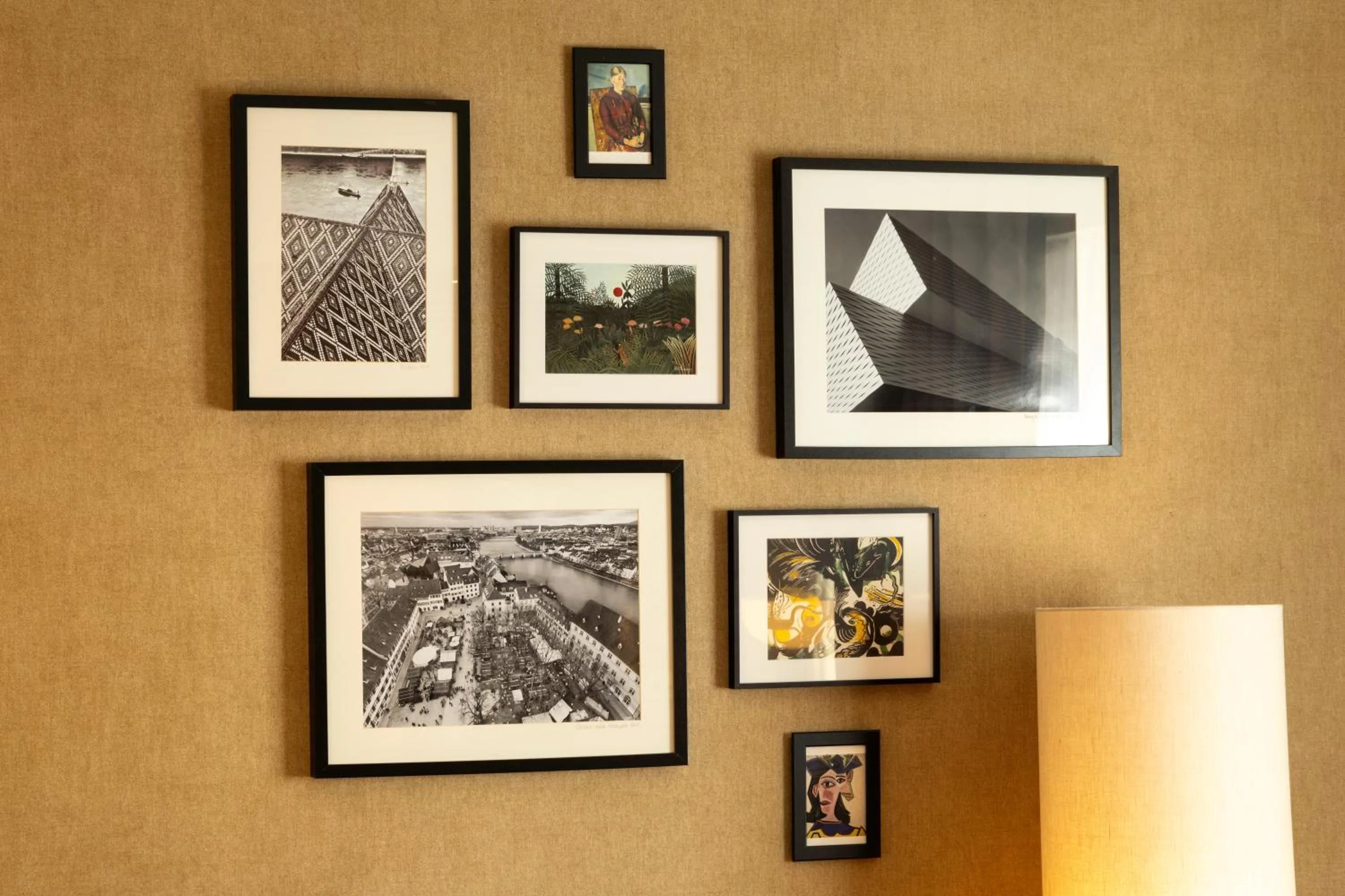 Decorative detail in Hotel D - Basel - Fully Renovated 2025