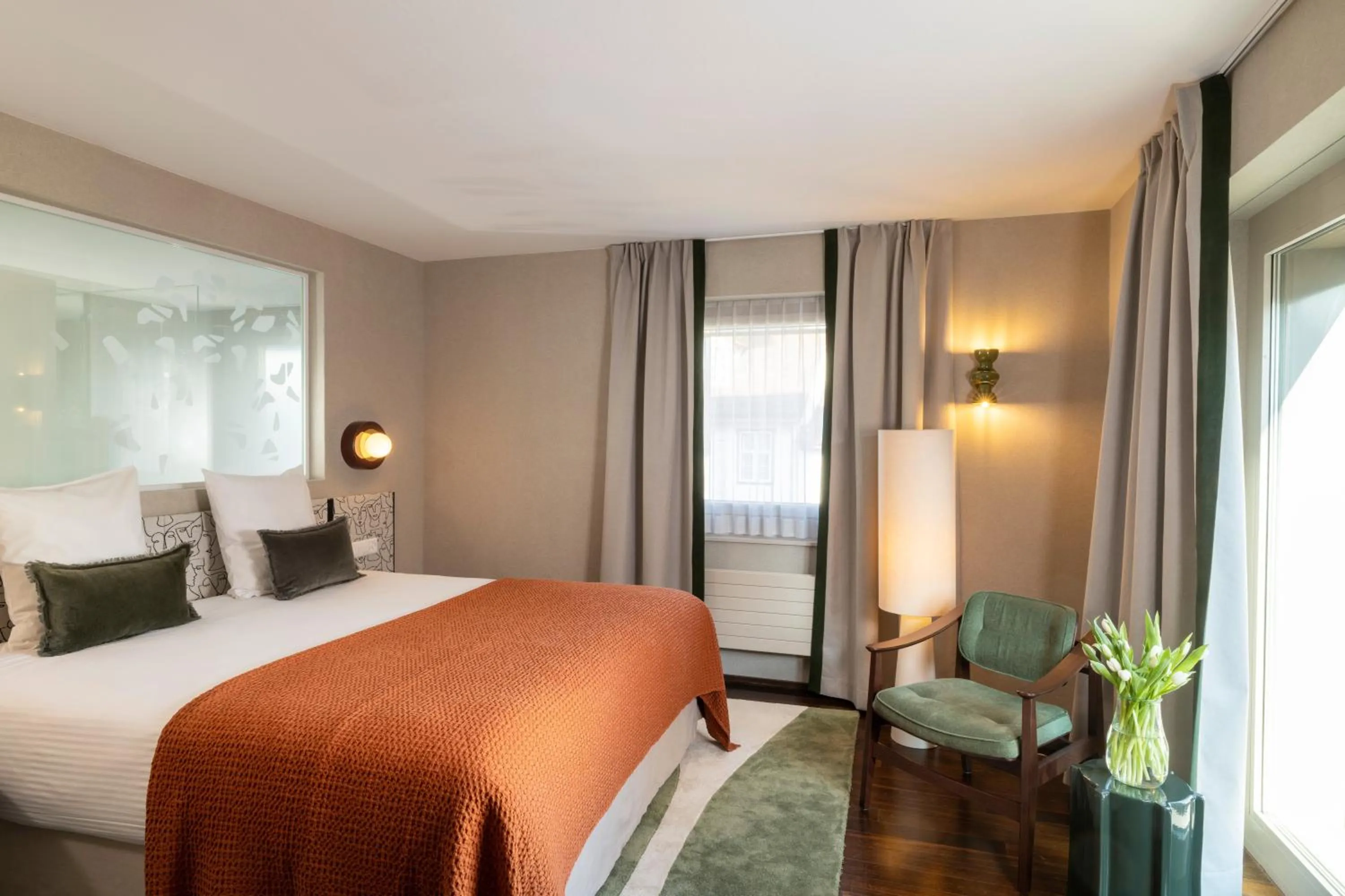 Bedroom, Bed in Hotel D - Basel - Fully Renovated 2025