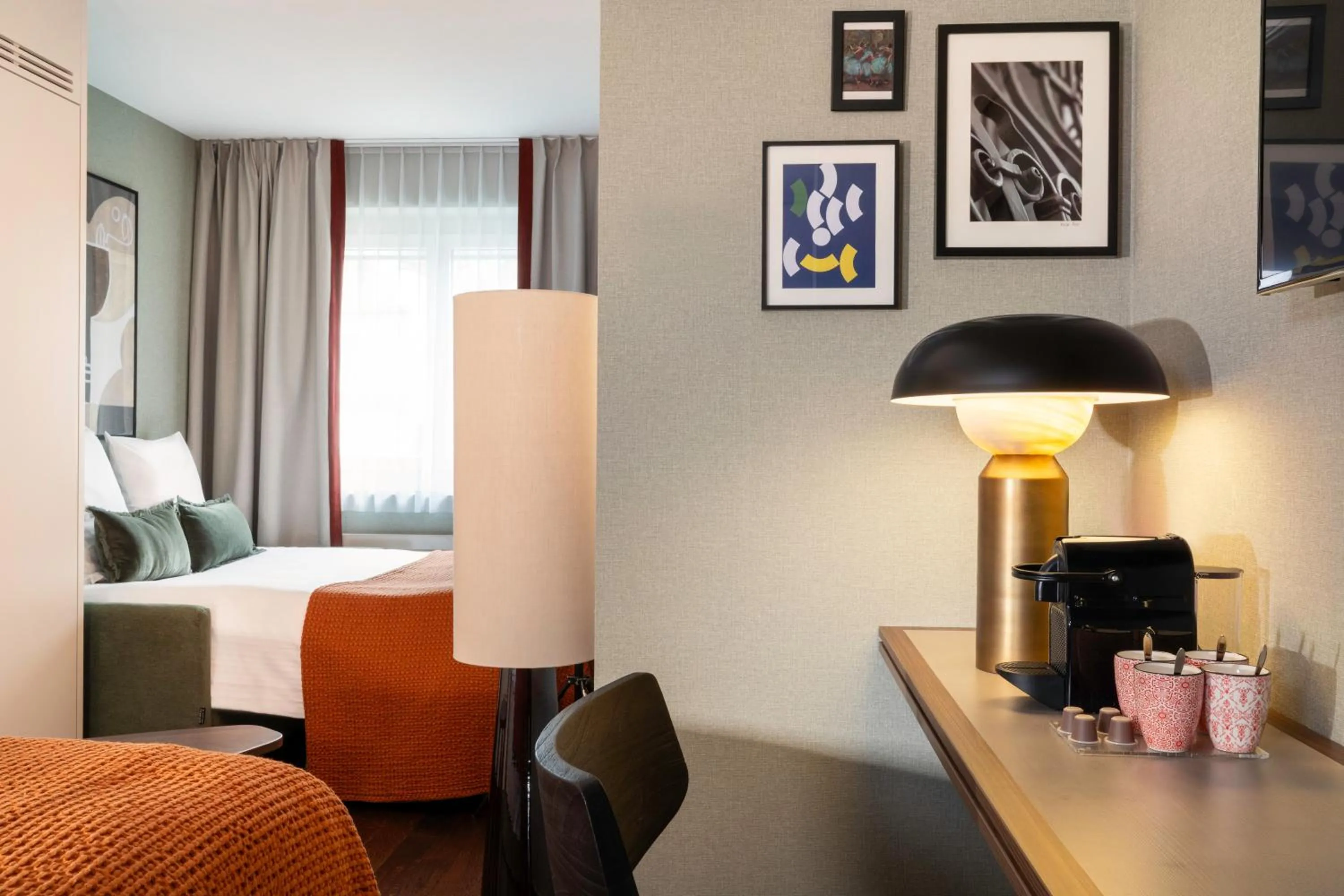 Bedroom, Bed in Hotel D - Basel - Fully Renovated 2025