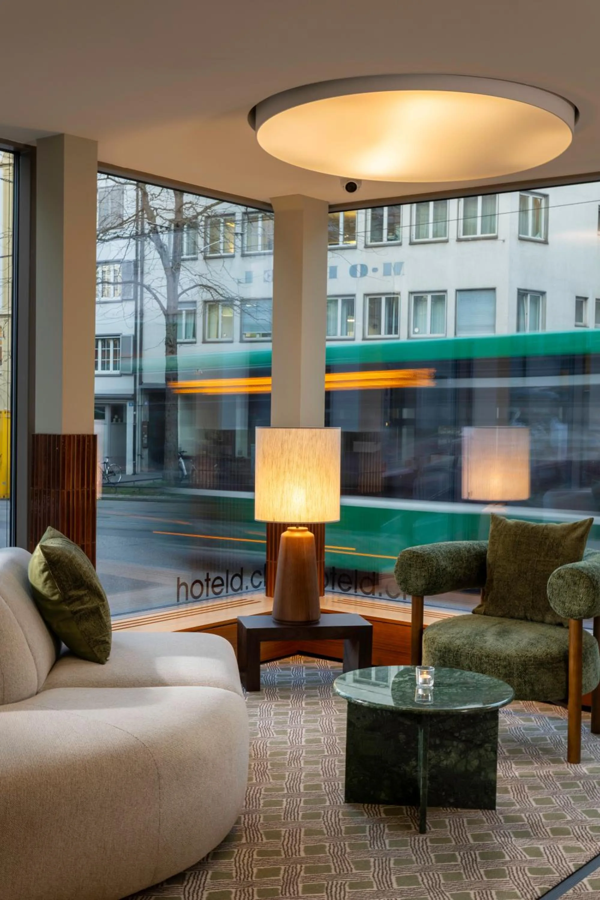 Living room in Hotel D - Basel - Fully Renovated 2025