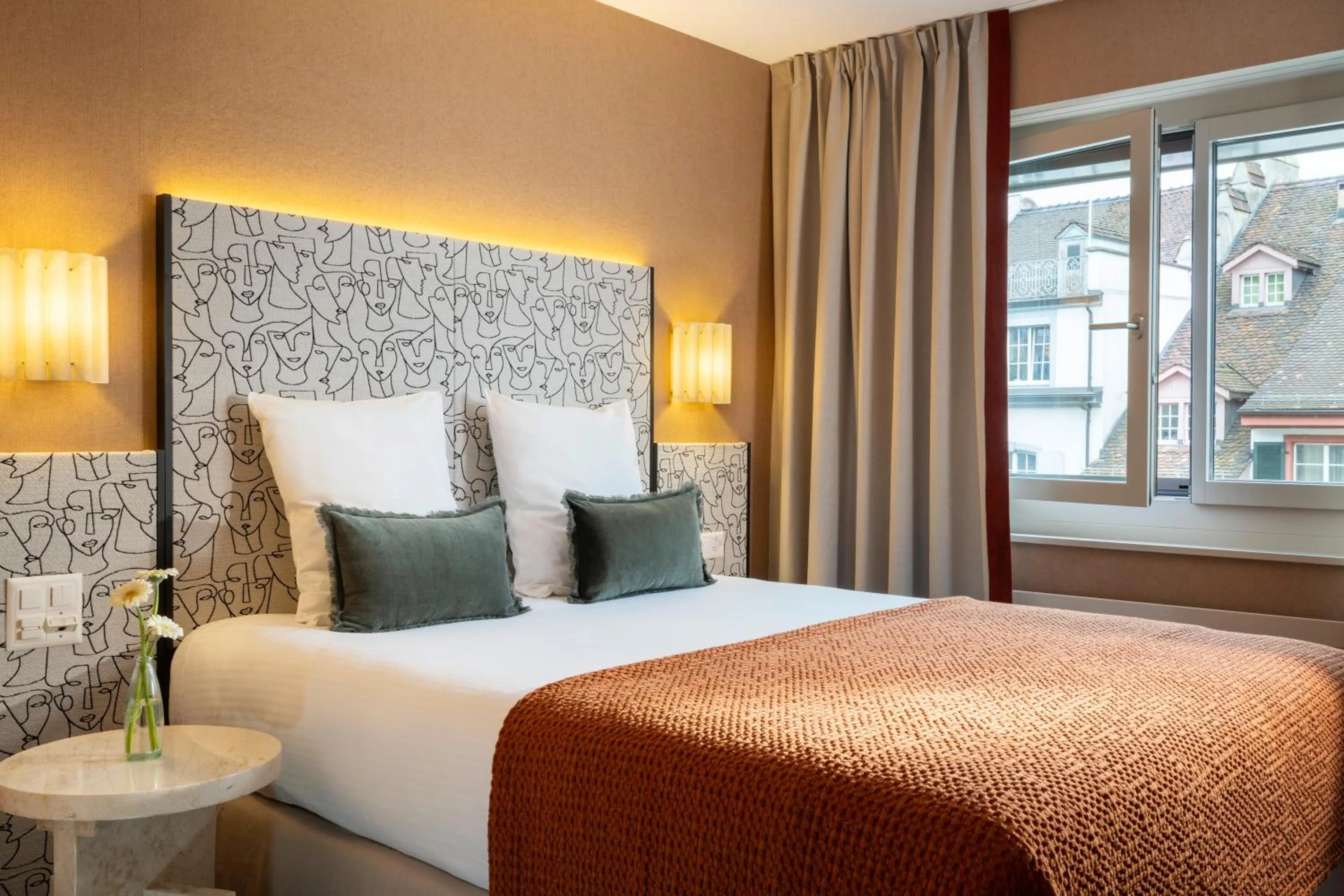 Bedroom, Bed in Hotel D - Basel - Fully Renovated 2025