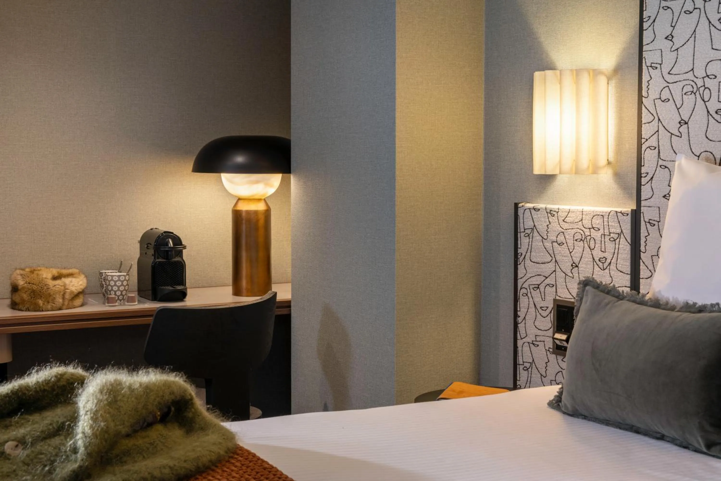 Bedroom, Bed in Hotel D - Basel - Fully Renovated 2025