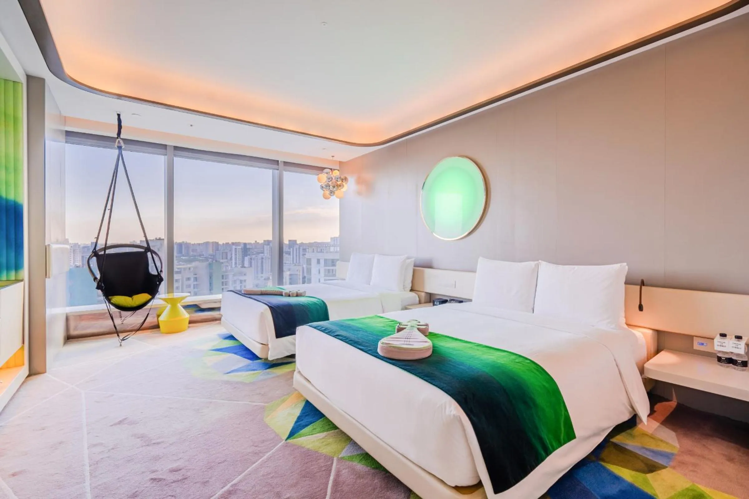 Bedroom, Bed in W Suzhou - Jinji Lake