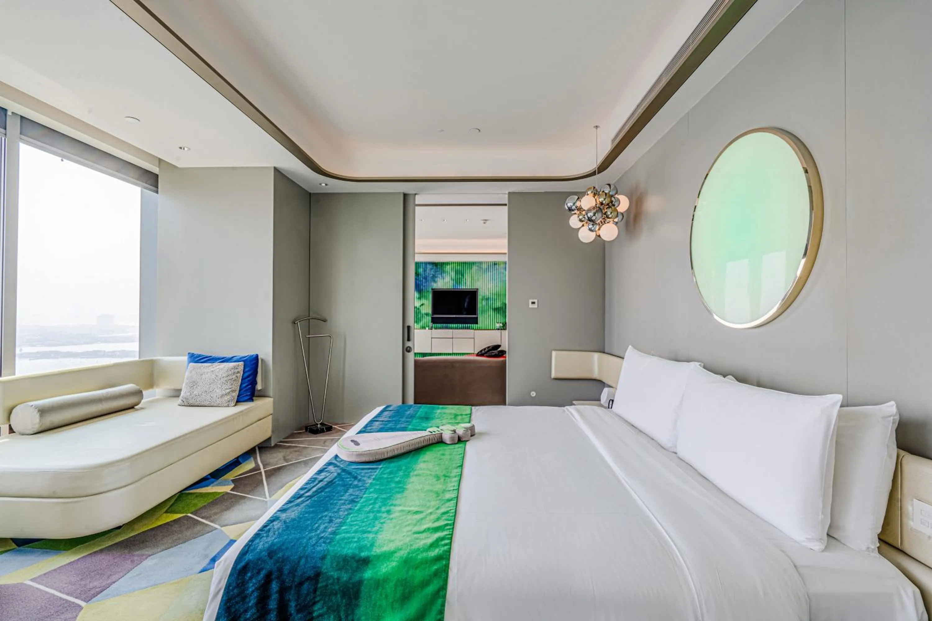 Bedroom, Bed in W Suzhou - Jinji Lake