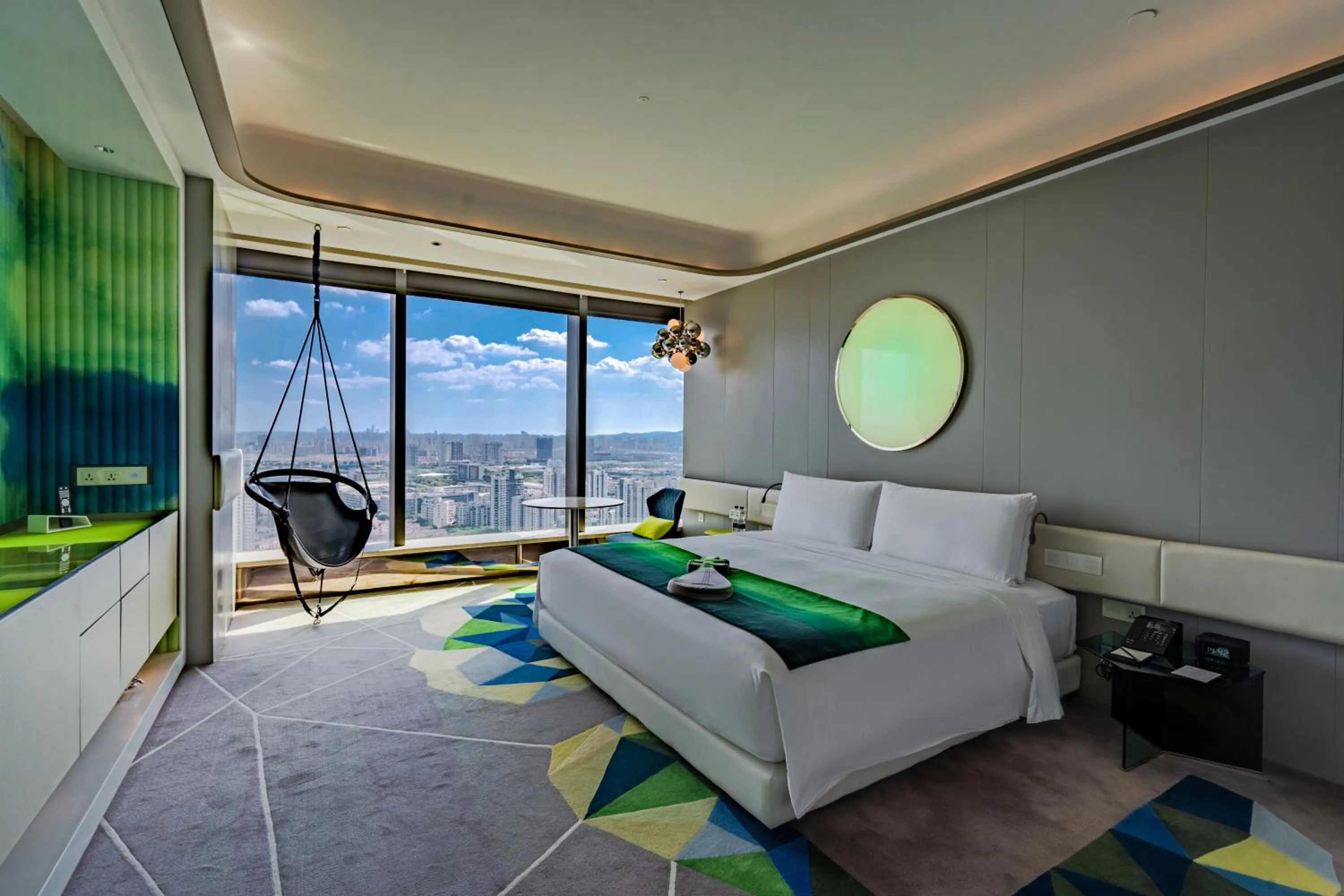 Bedroom, Bed in W Suzhou - Jinji Lake