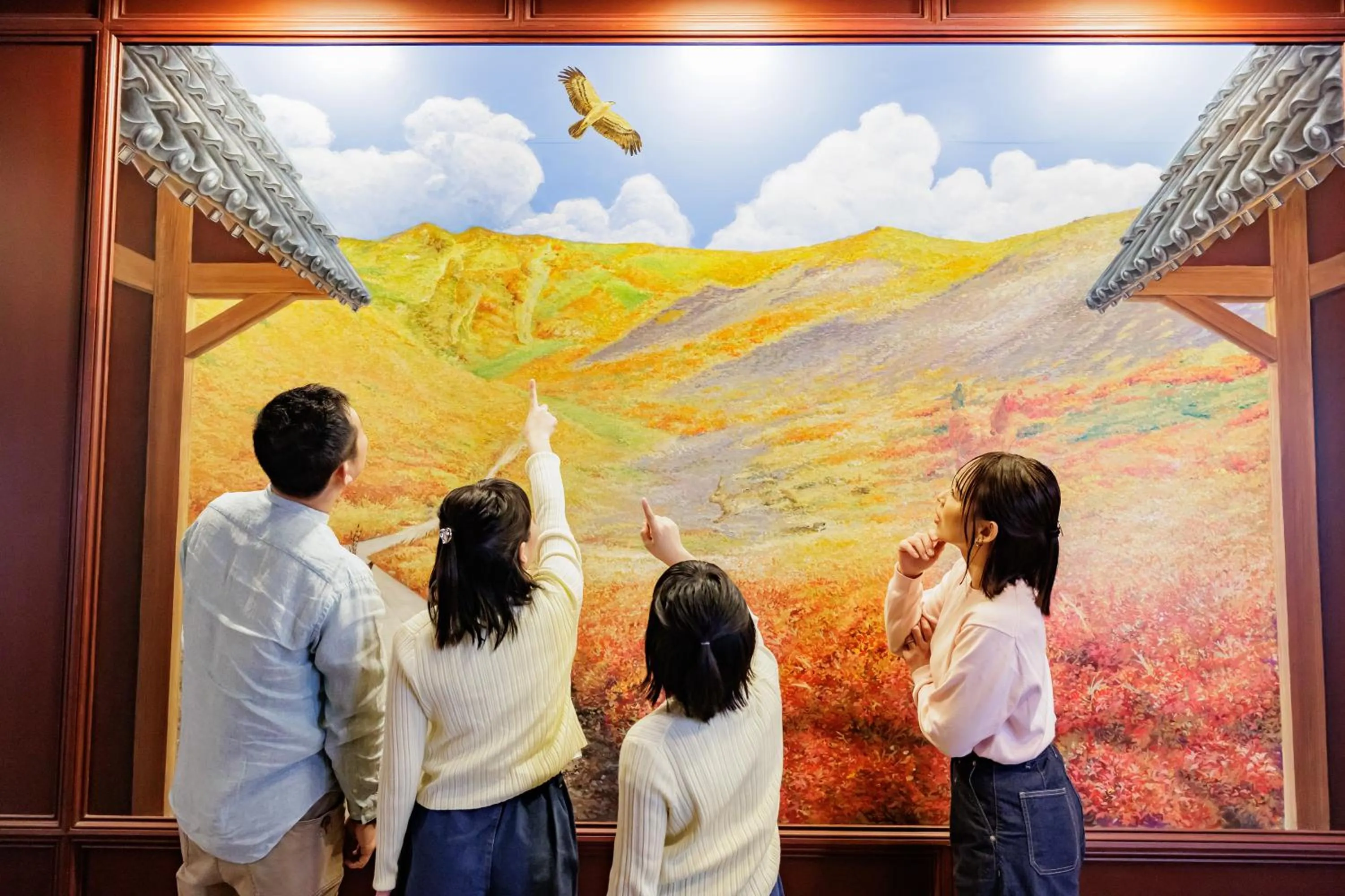 Area and facilities in KAMENOI HOTEL Tazawako