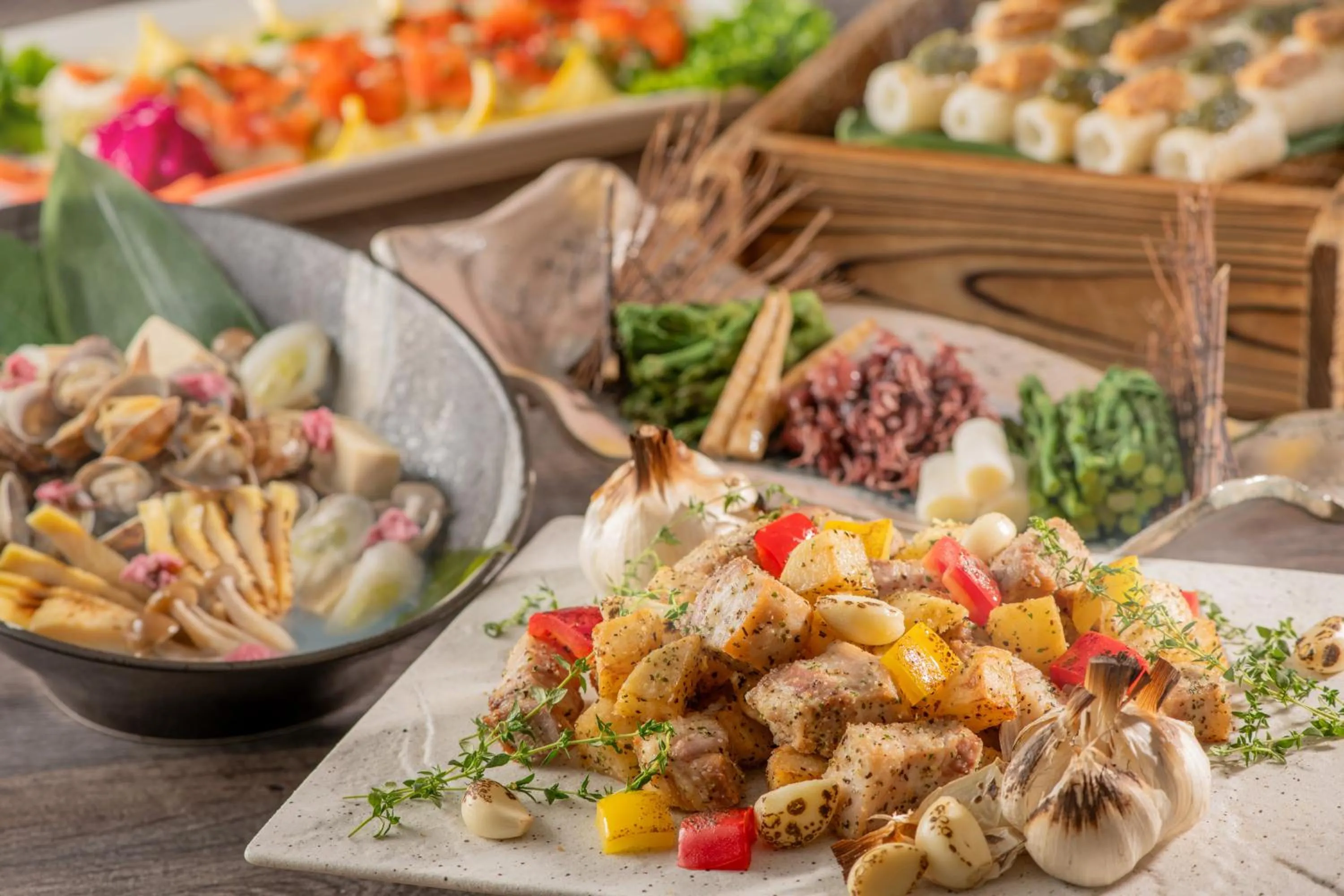 Dinner in KAMENOI HOTEL Tazawako